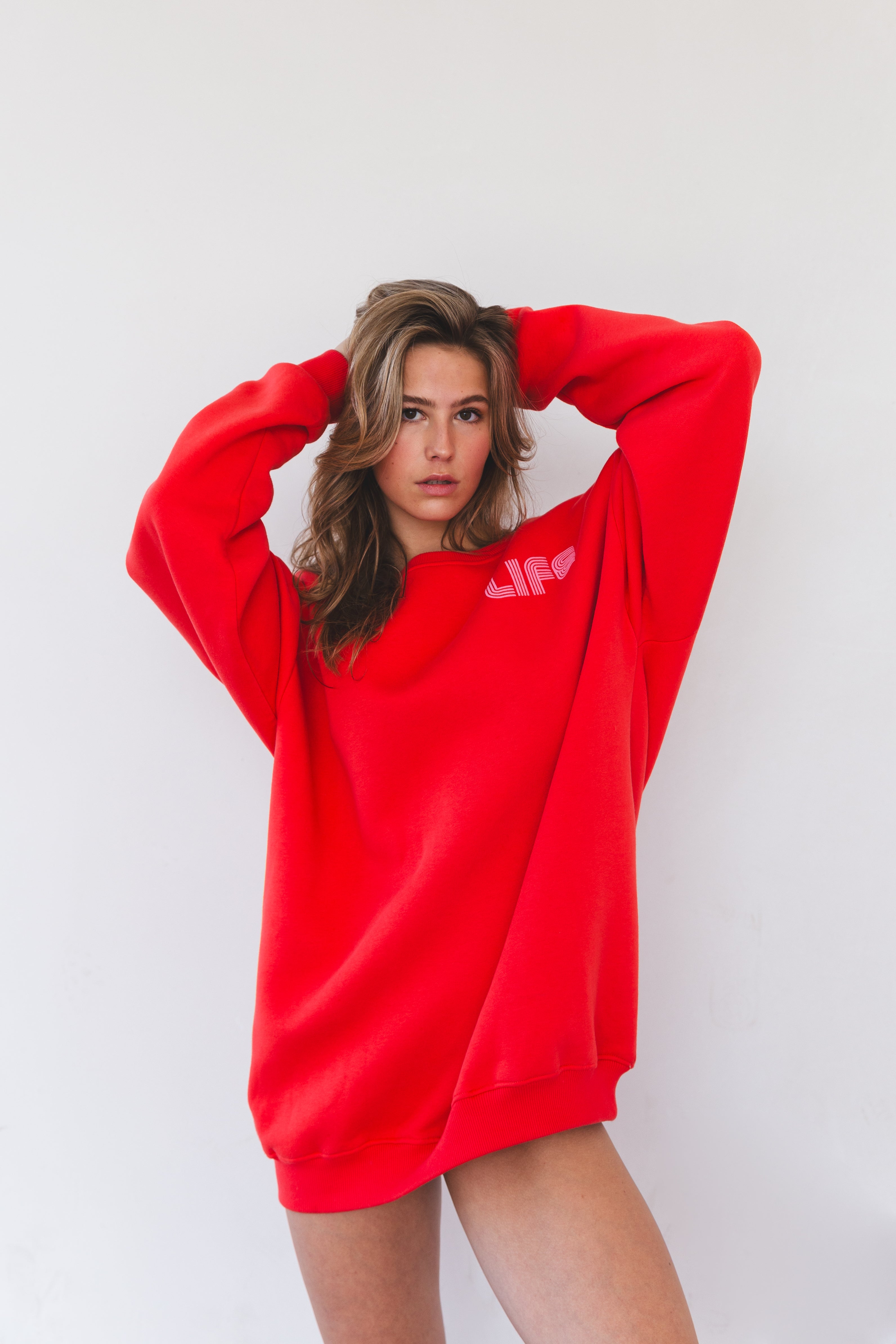 Dawn life Disco Sweatshirt Red