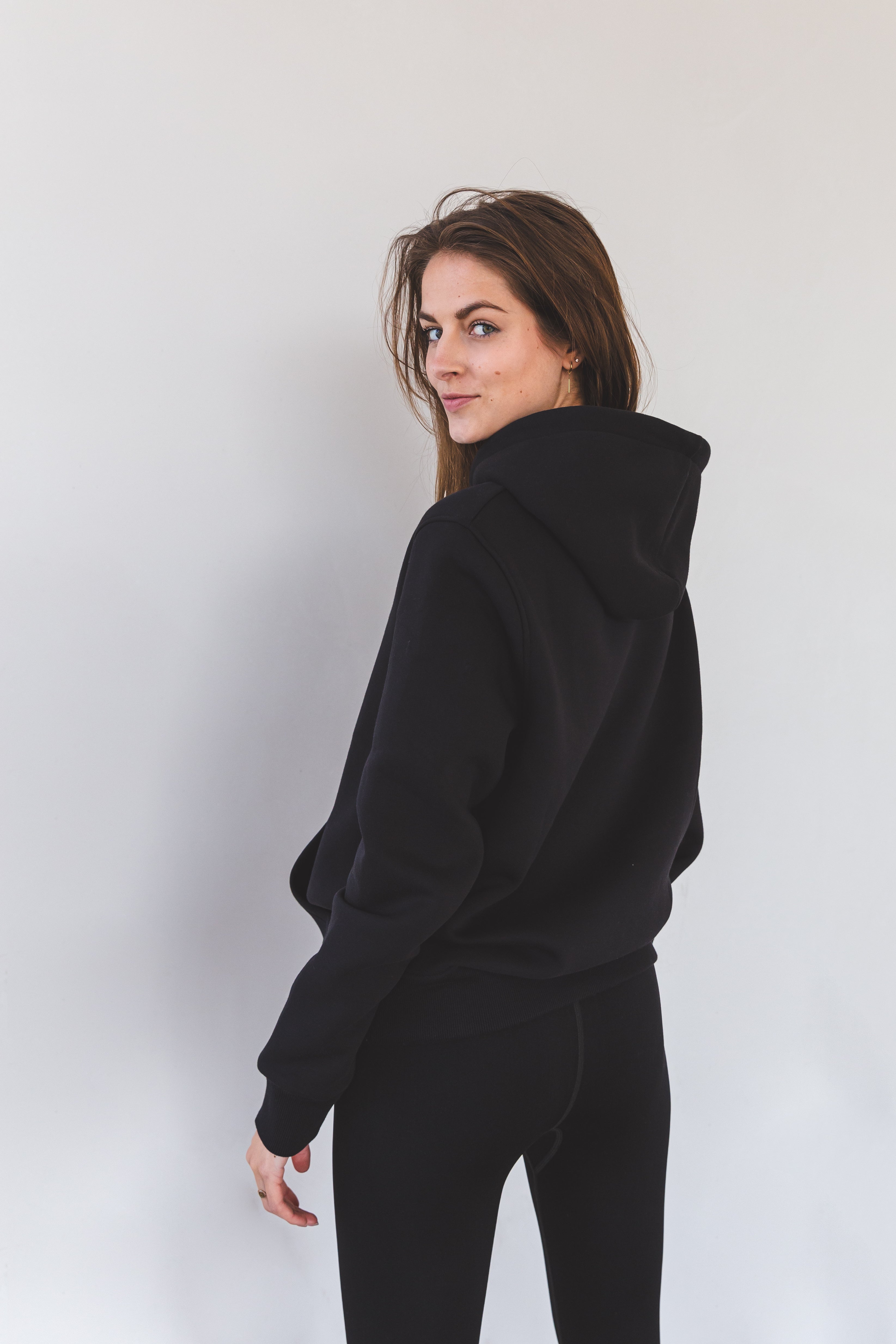 Alexis Hoodie Black Pink