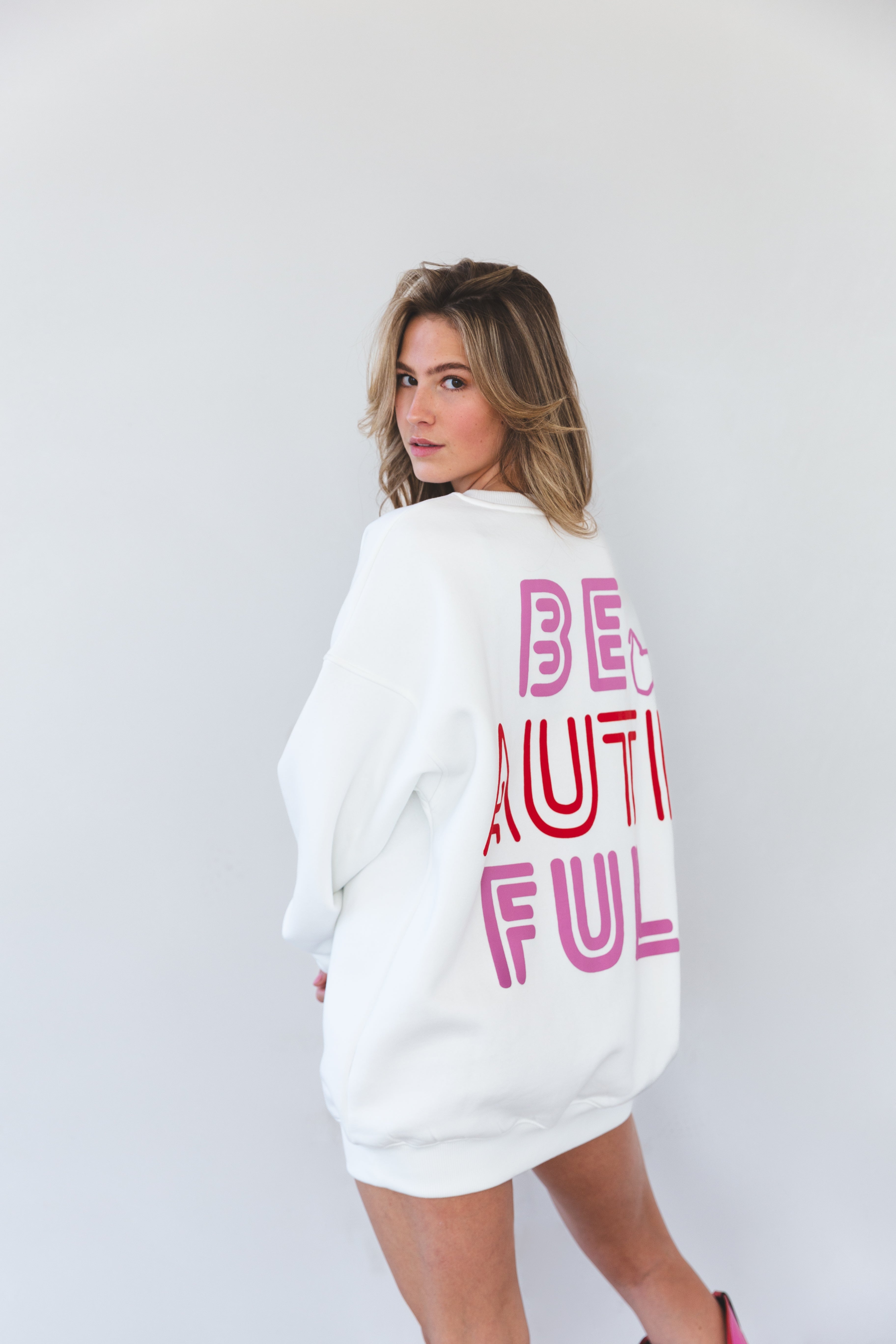 Dawn Beautiful Sweatshirt OFF WHITE