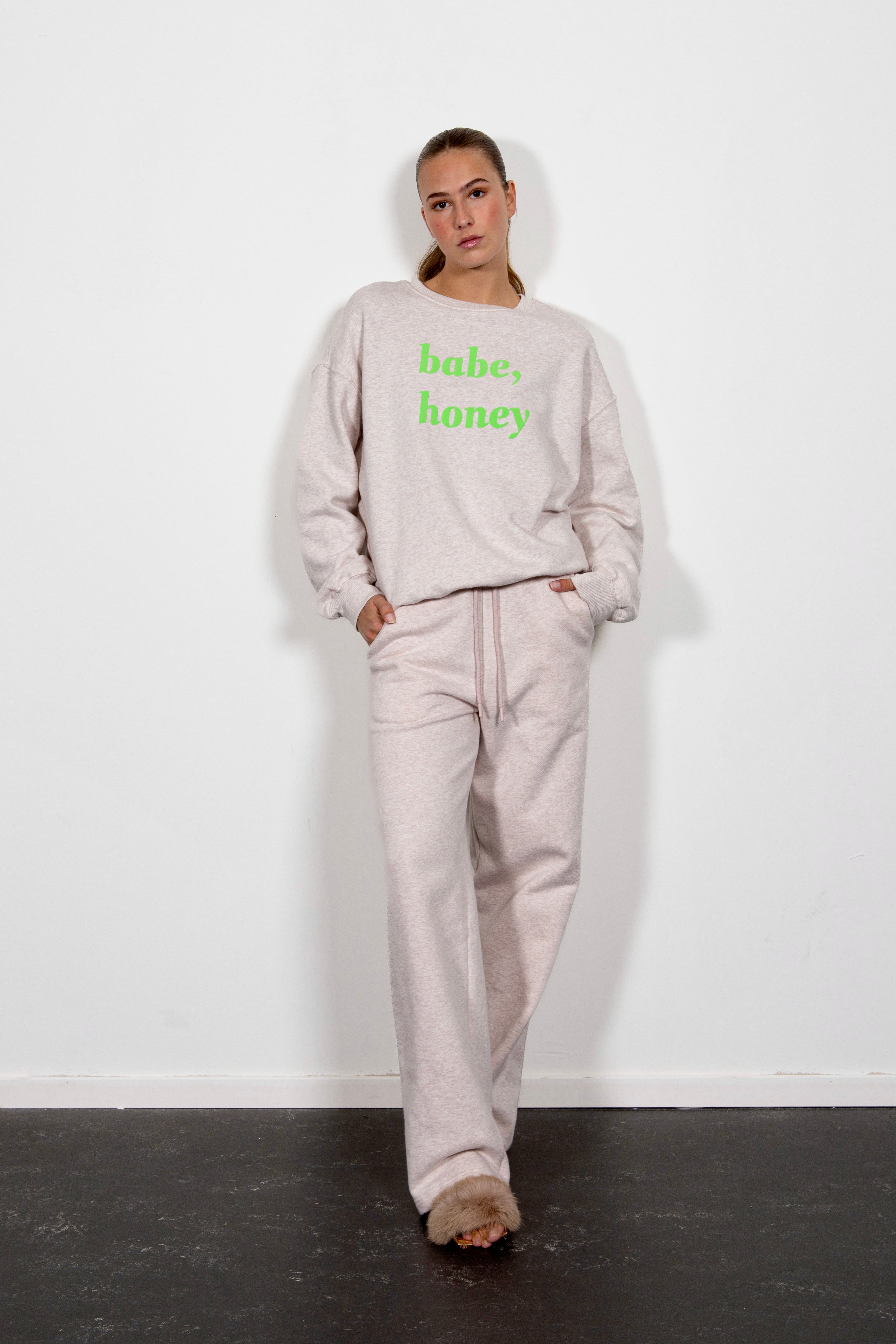 Sophie sweatshirt ice marl green