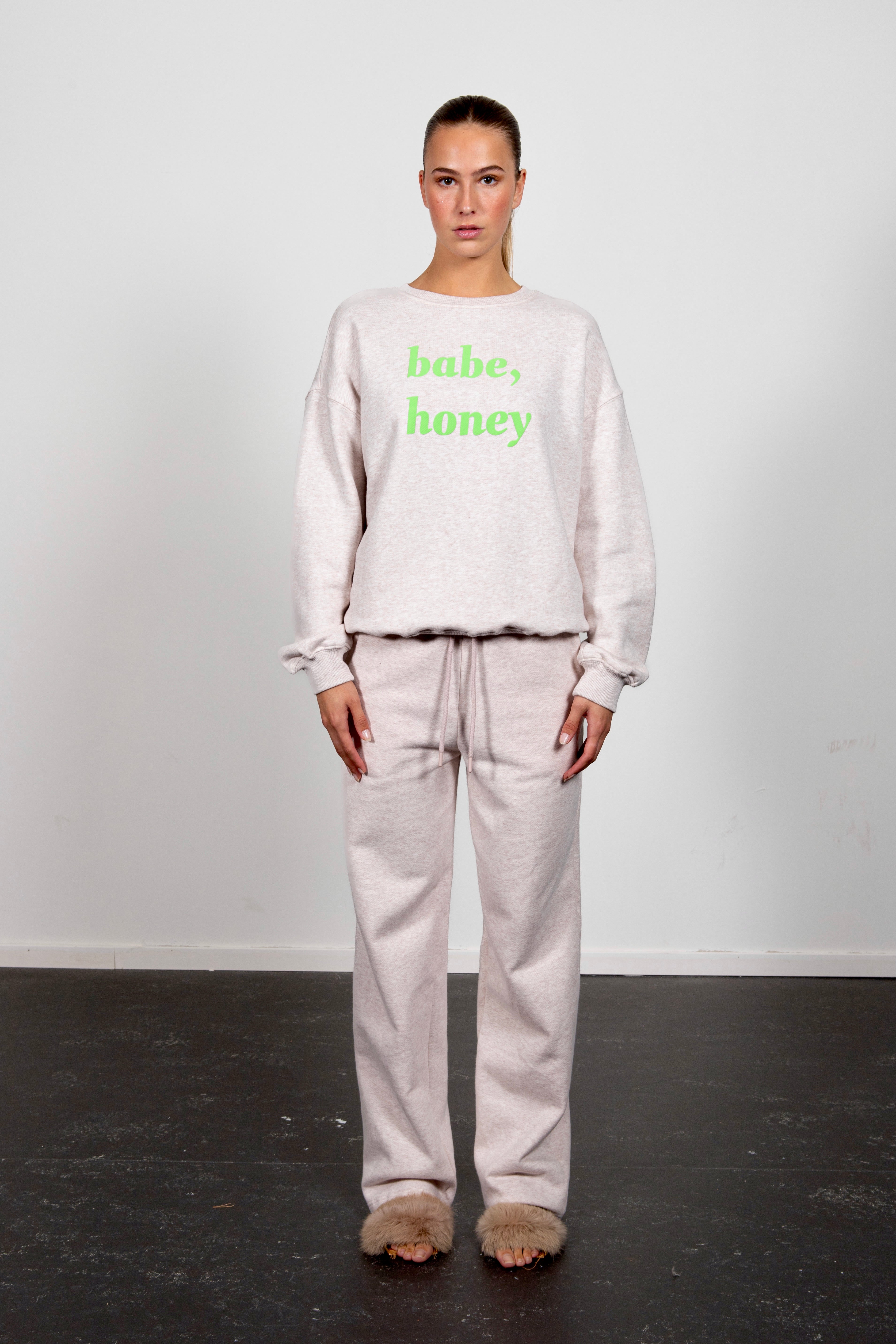 Sophie sweatshirt ice marl green