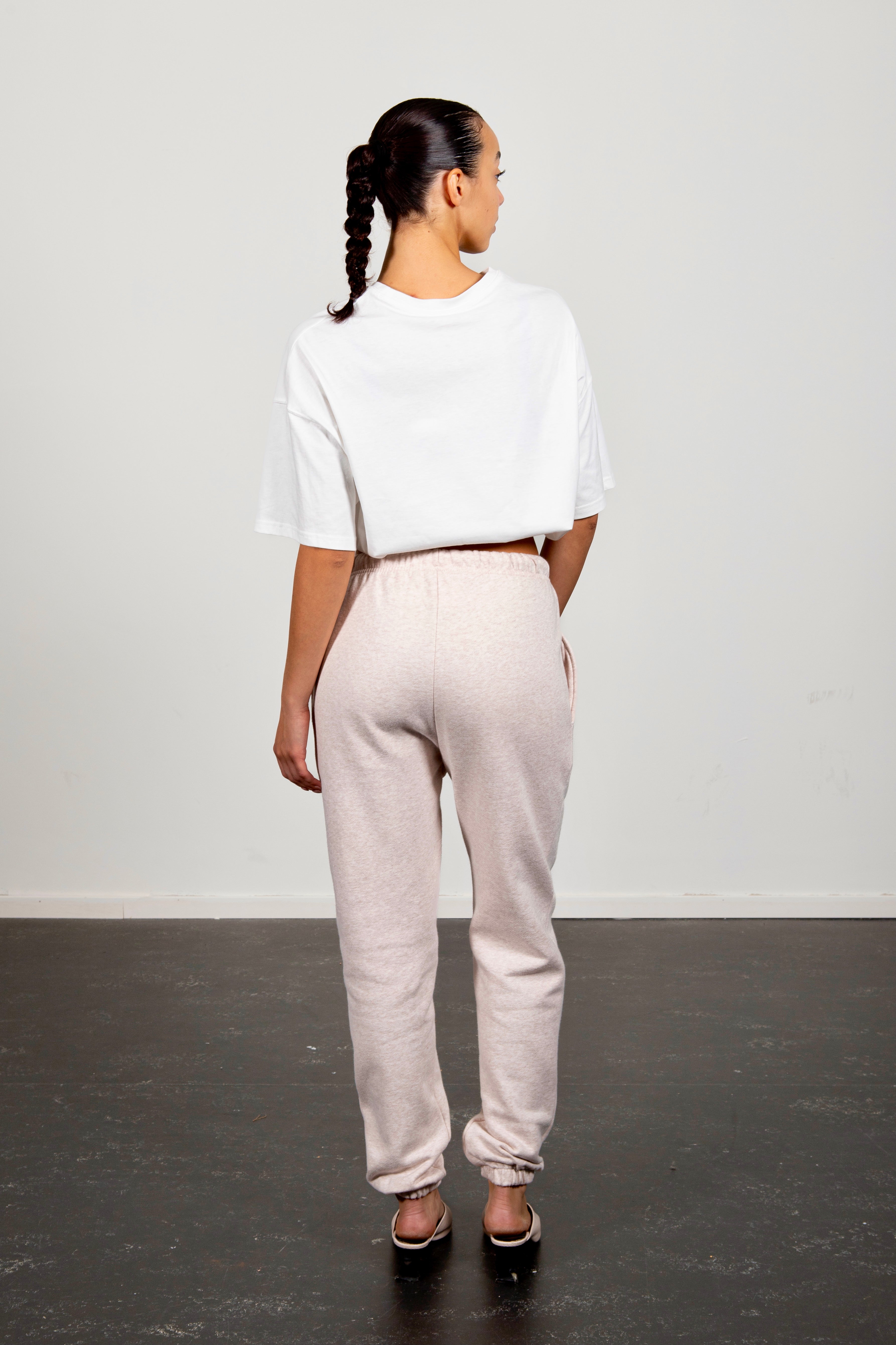 Bo jogger ice marl red logo