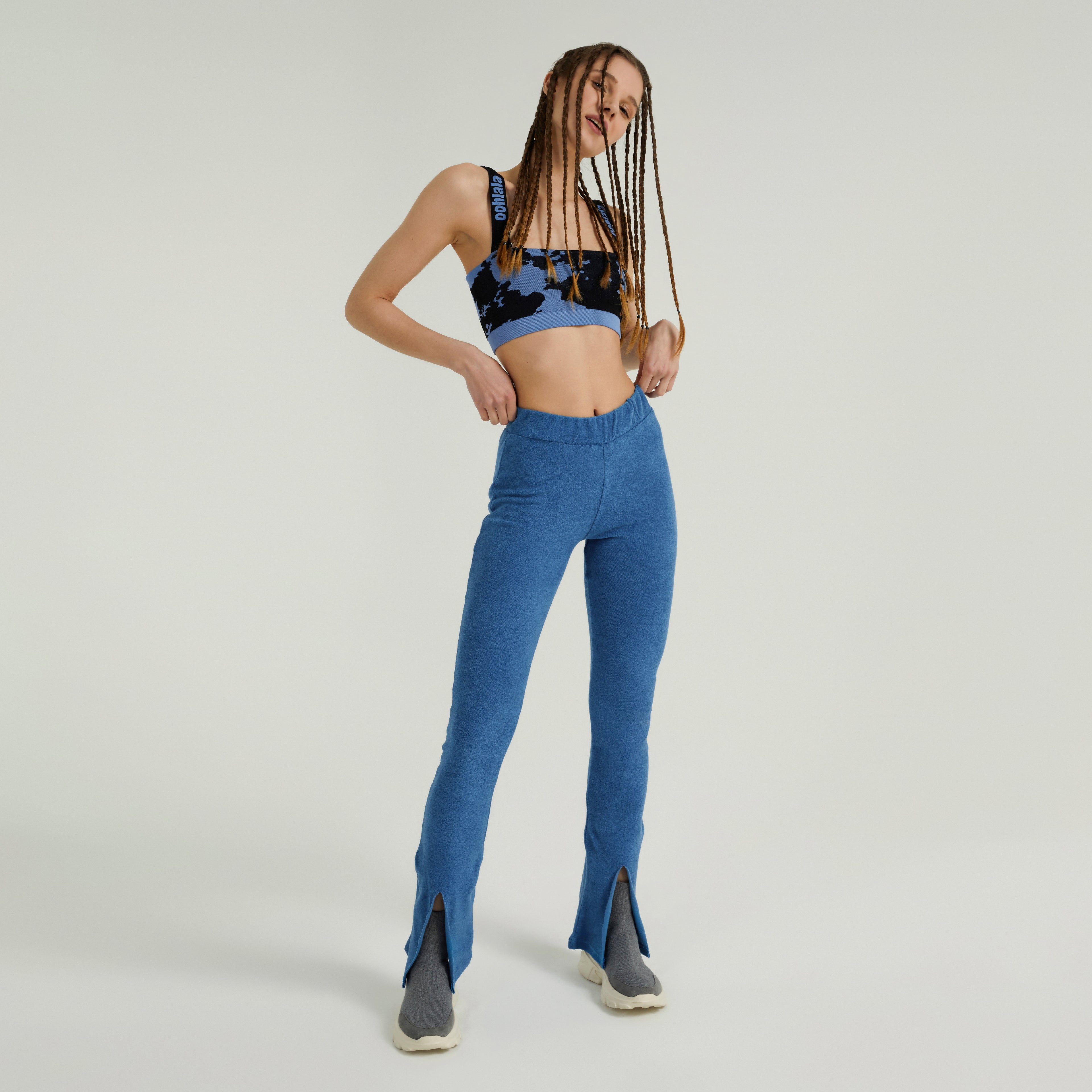 Bella Flare Pants Atlantic Blue