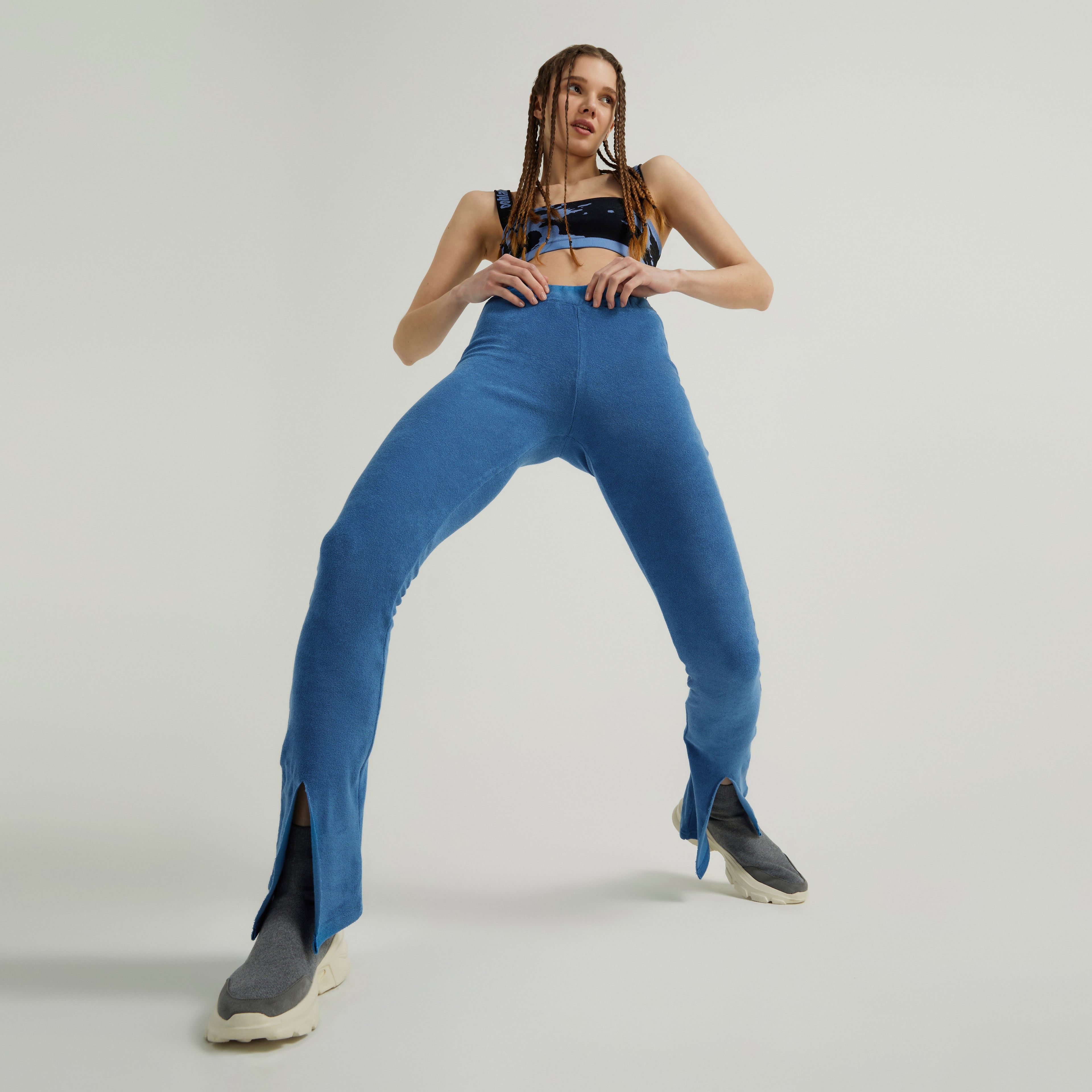 Bella Flare Pants Atlantic Blue