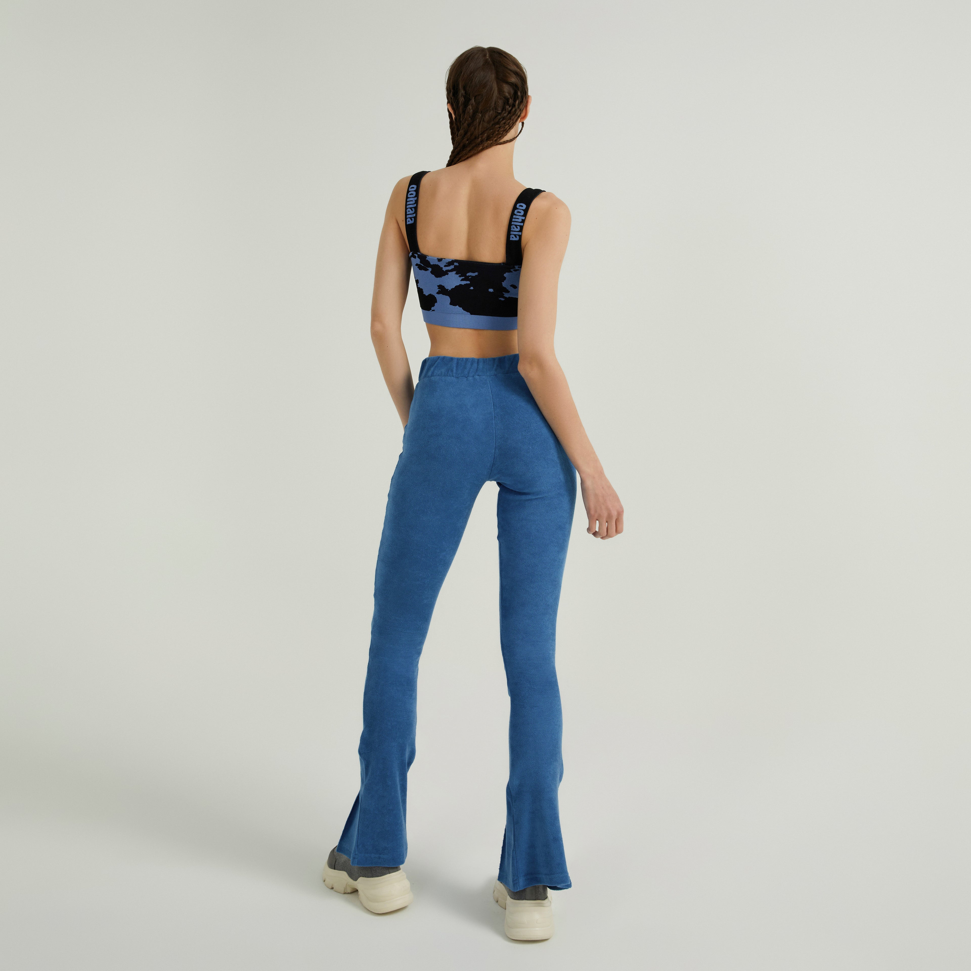 Bella Flare Pants Atlantic Blue