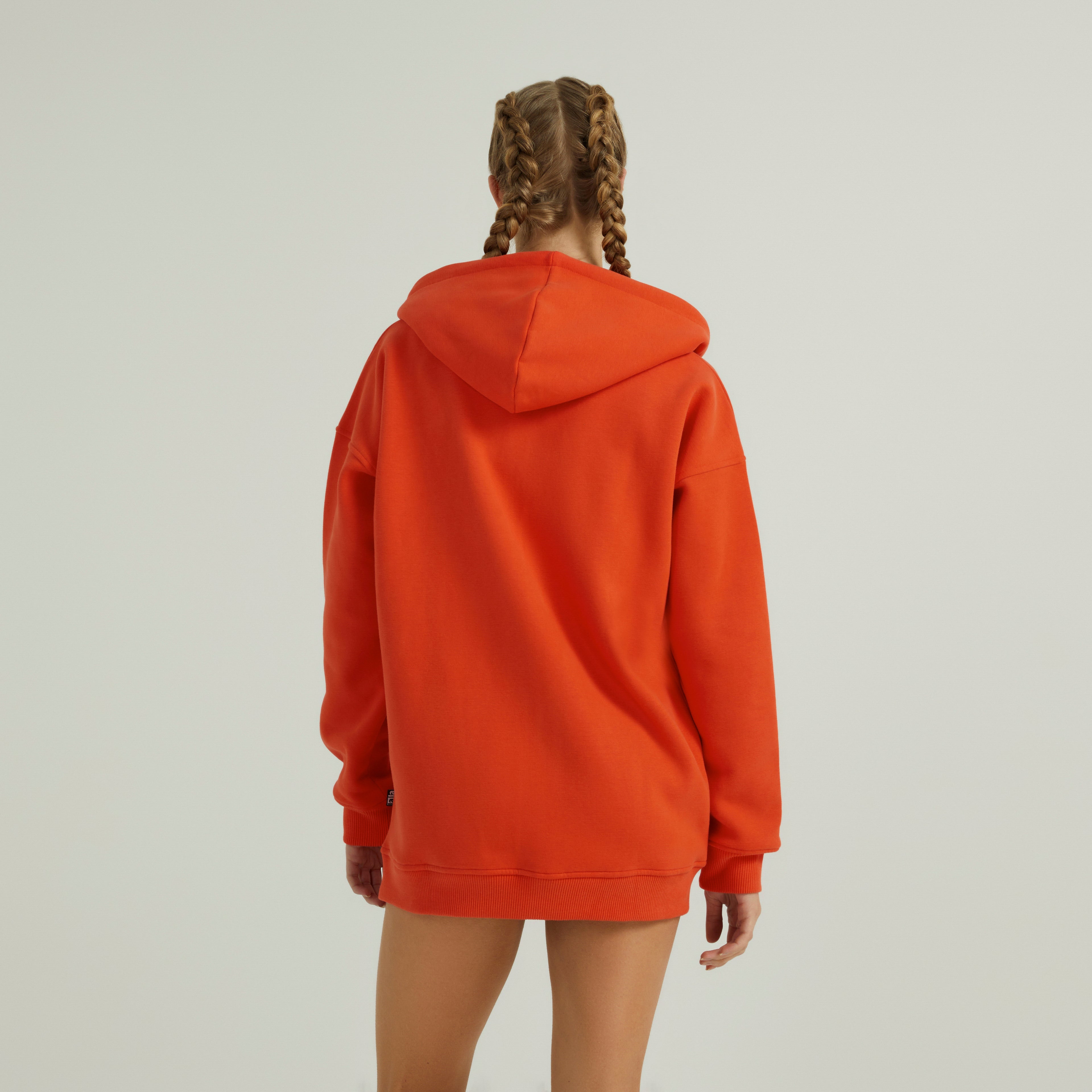 Cara Long Zip Up Cherry Tomato
