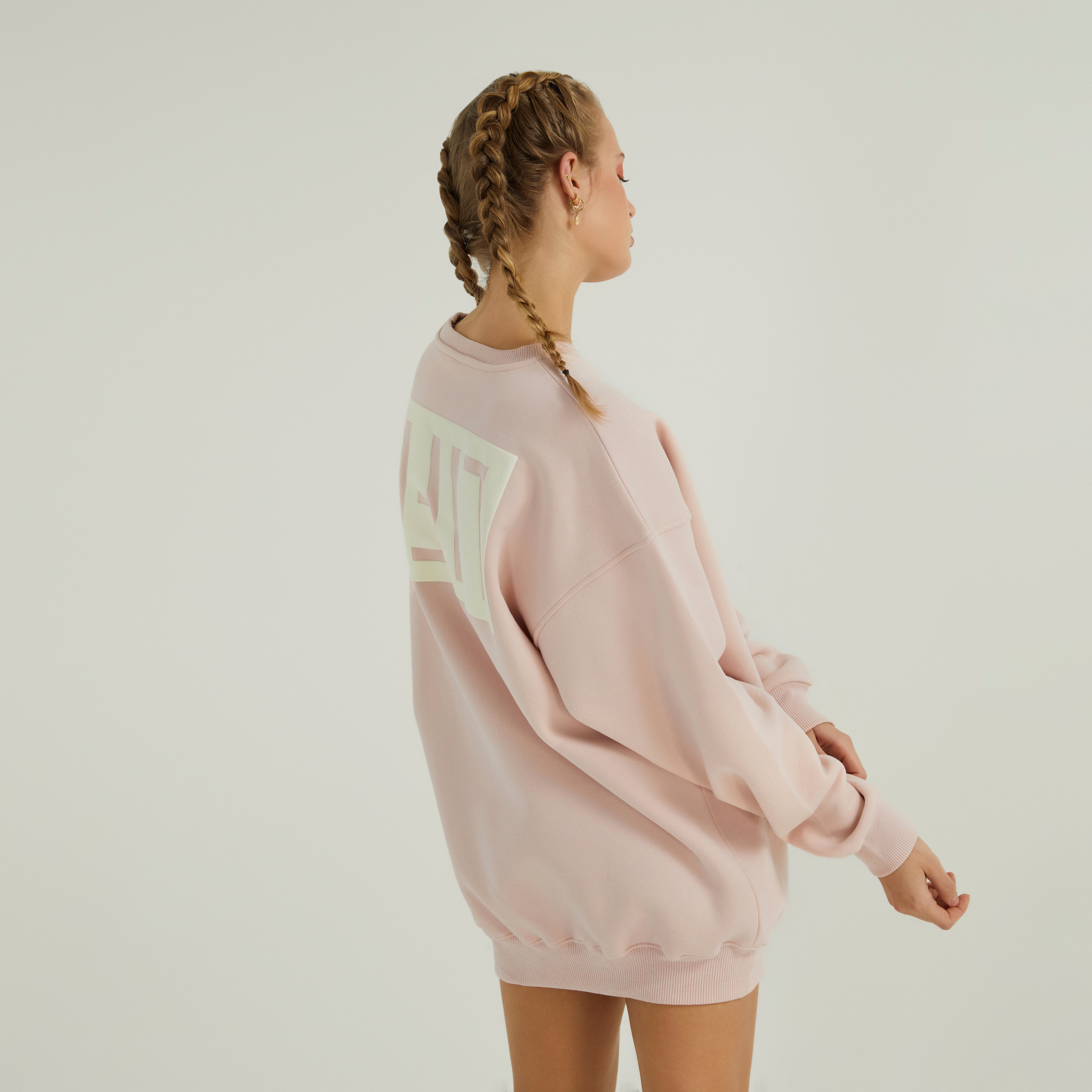 Dawn Life Oversized Sweater Pink Clay