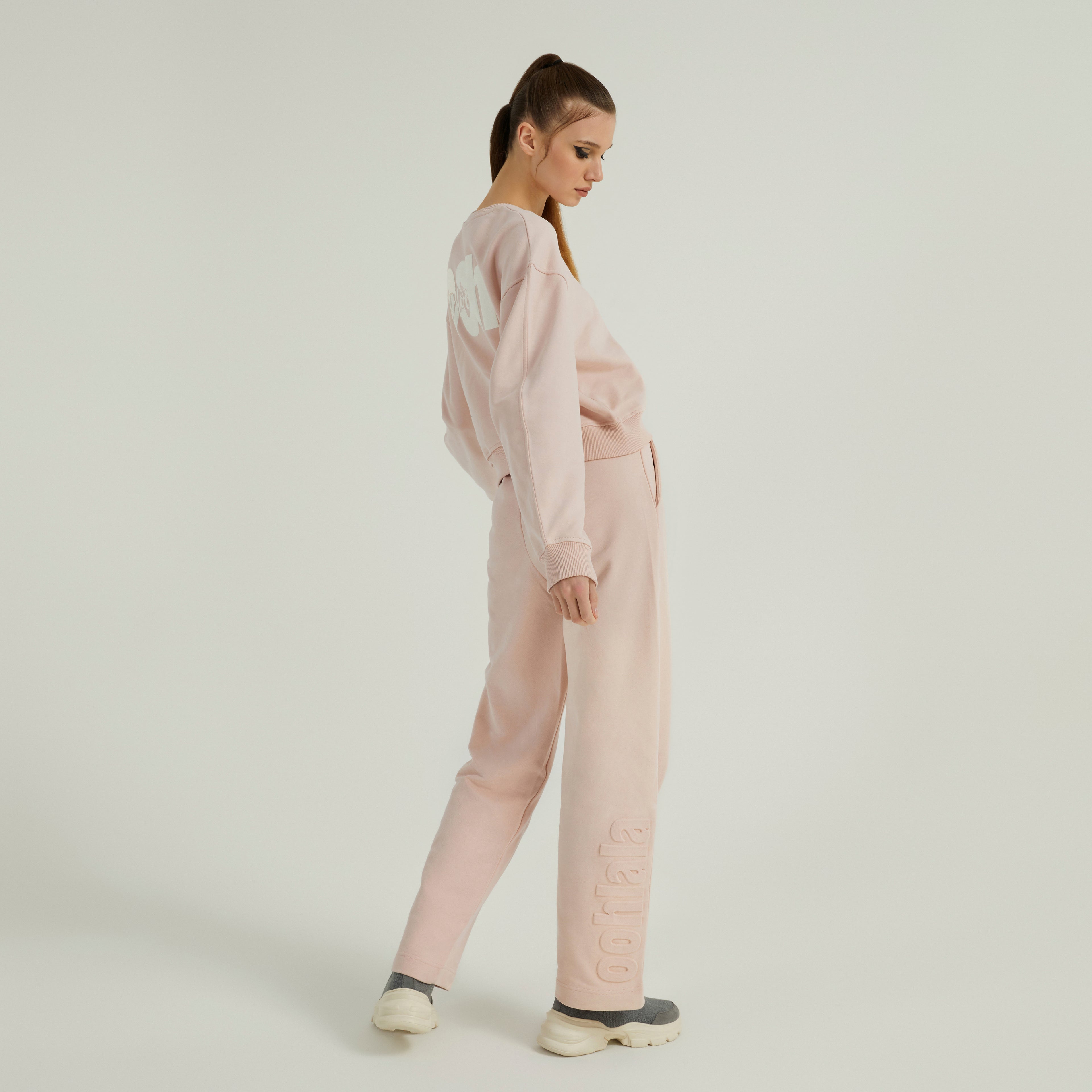 Freya Sweatshirt Pink Clay