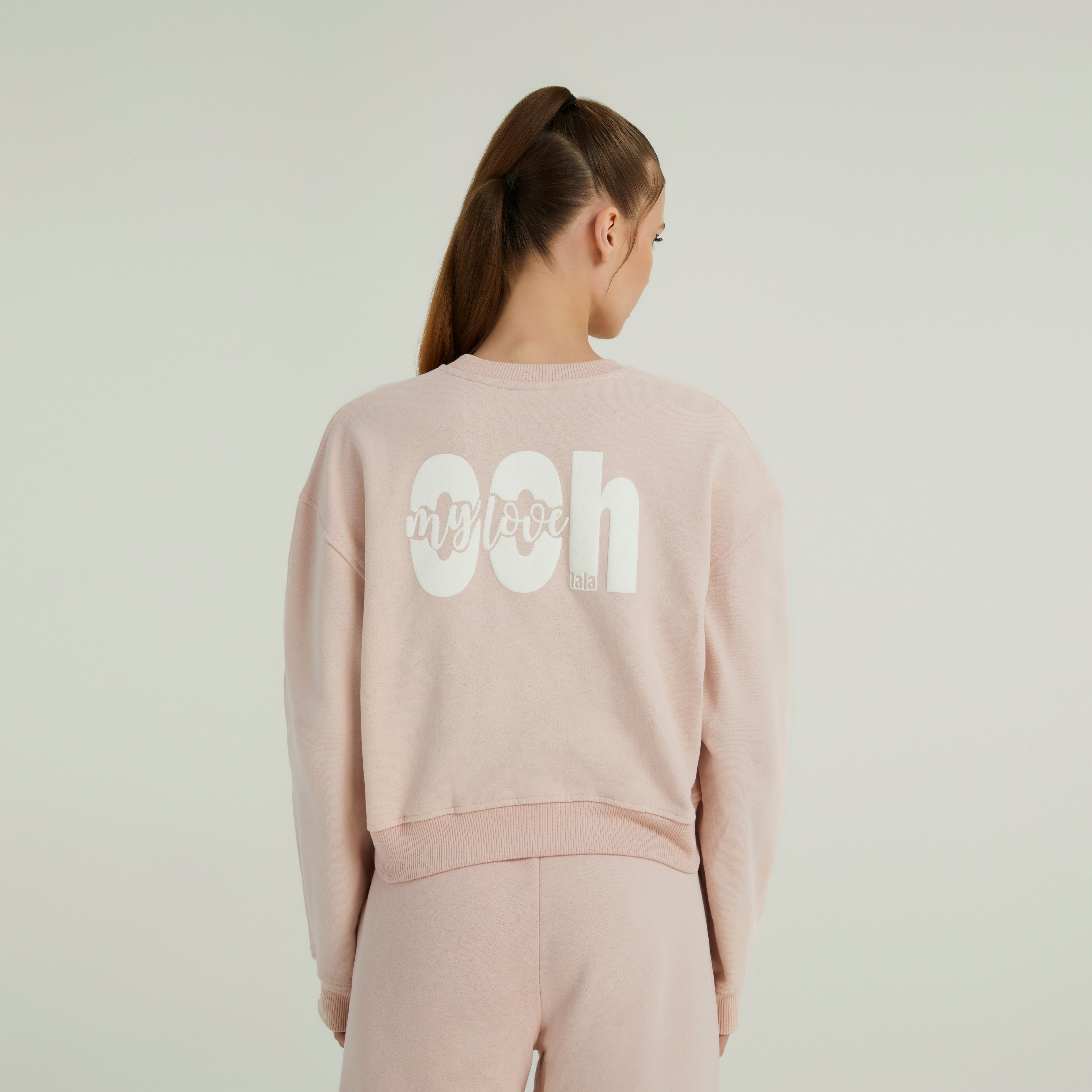 Freya Sweatshirt Pink Clay