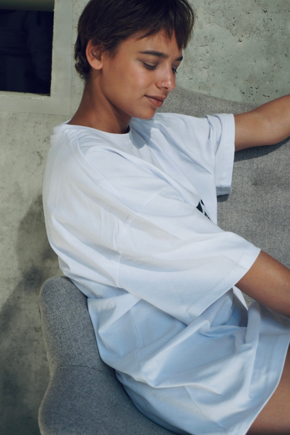 Sara I Love Paris Oversized T-shirt