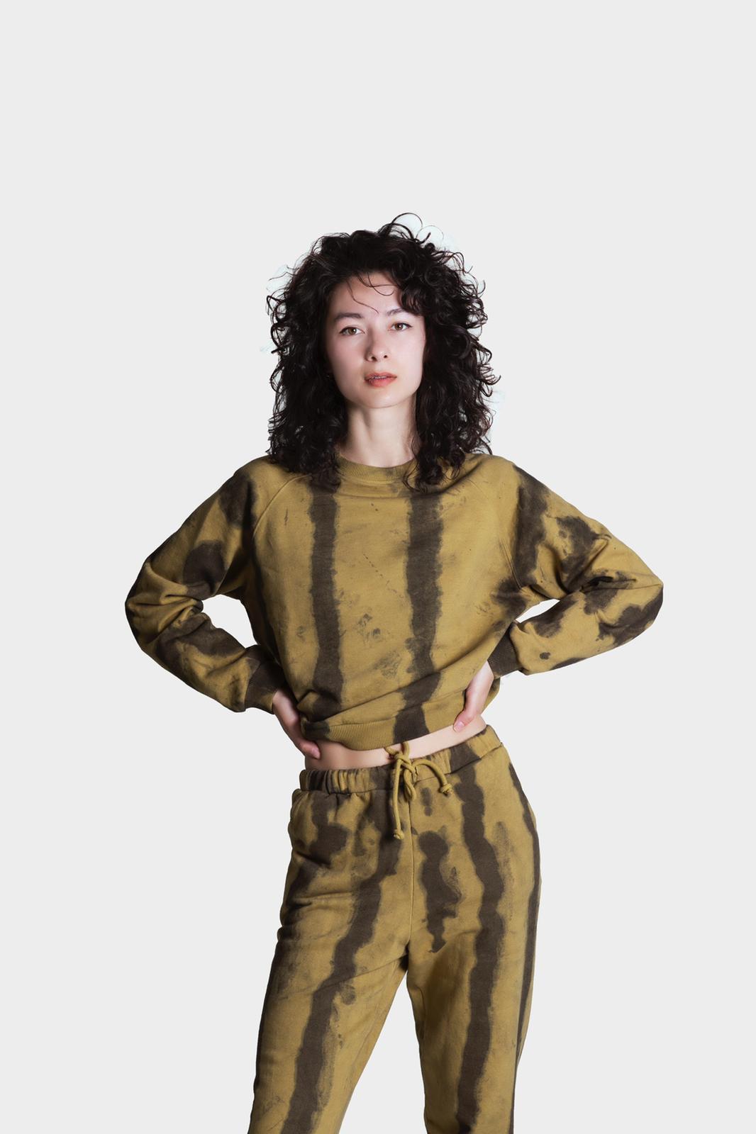 TOKYO TIE DYE SWEATSHIRT GREEN