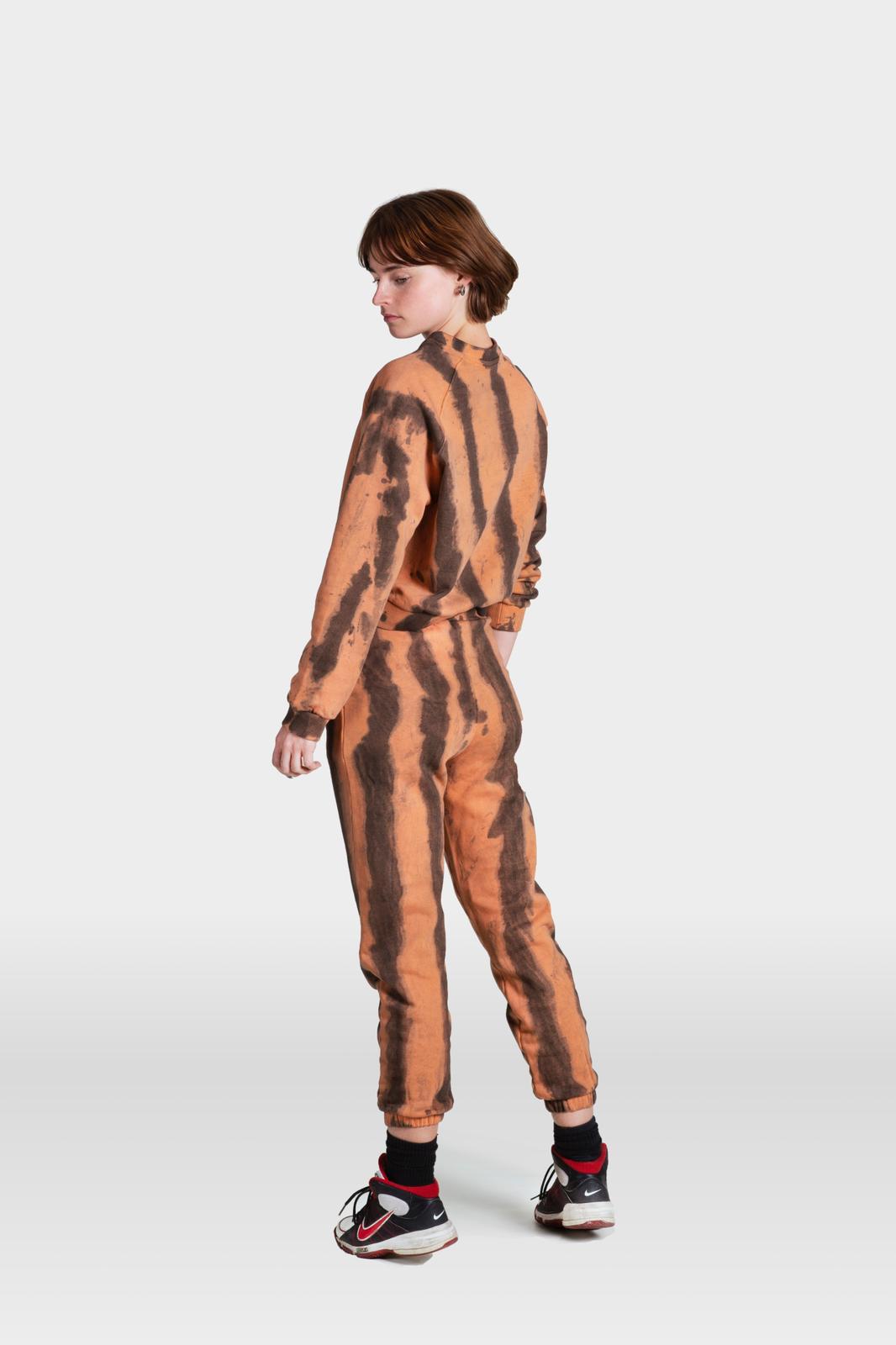 TOKYO TIE DYE SWEATSHIRT BROWN HUED