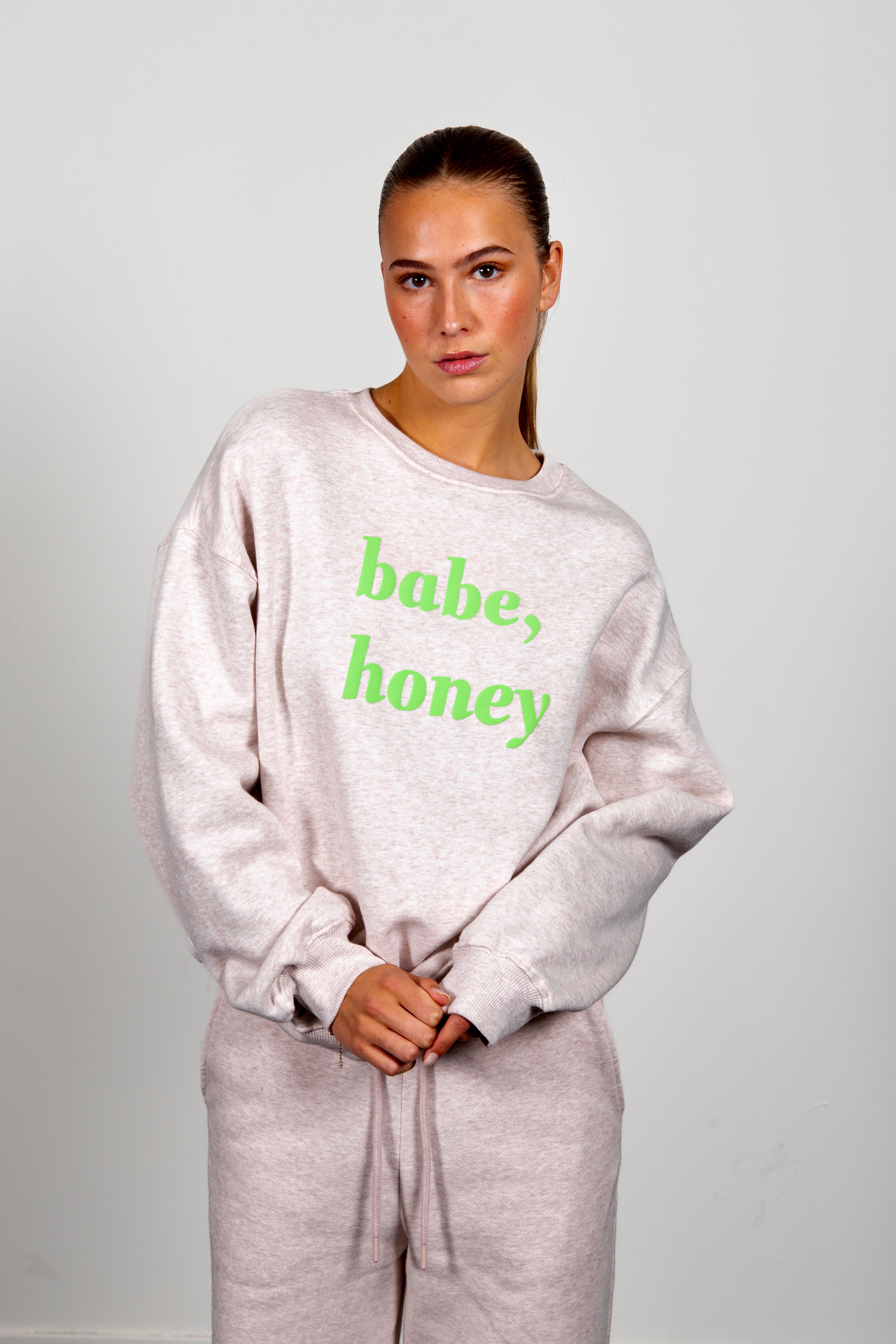 Sophie sweatshirt ice marl green