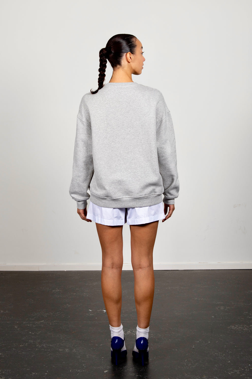 Iris babe, honey sweatshirt grey marl