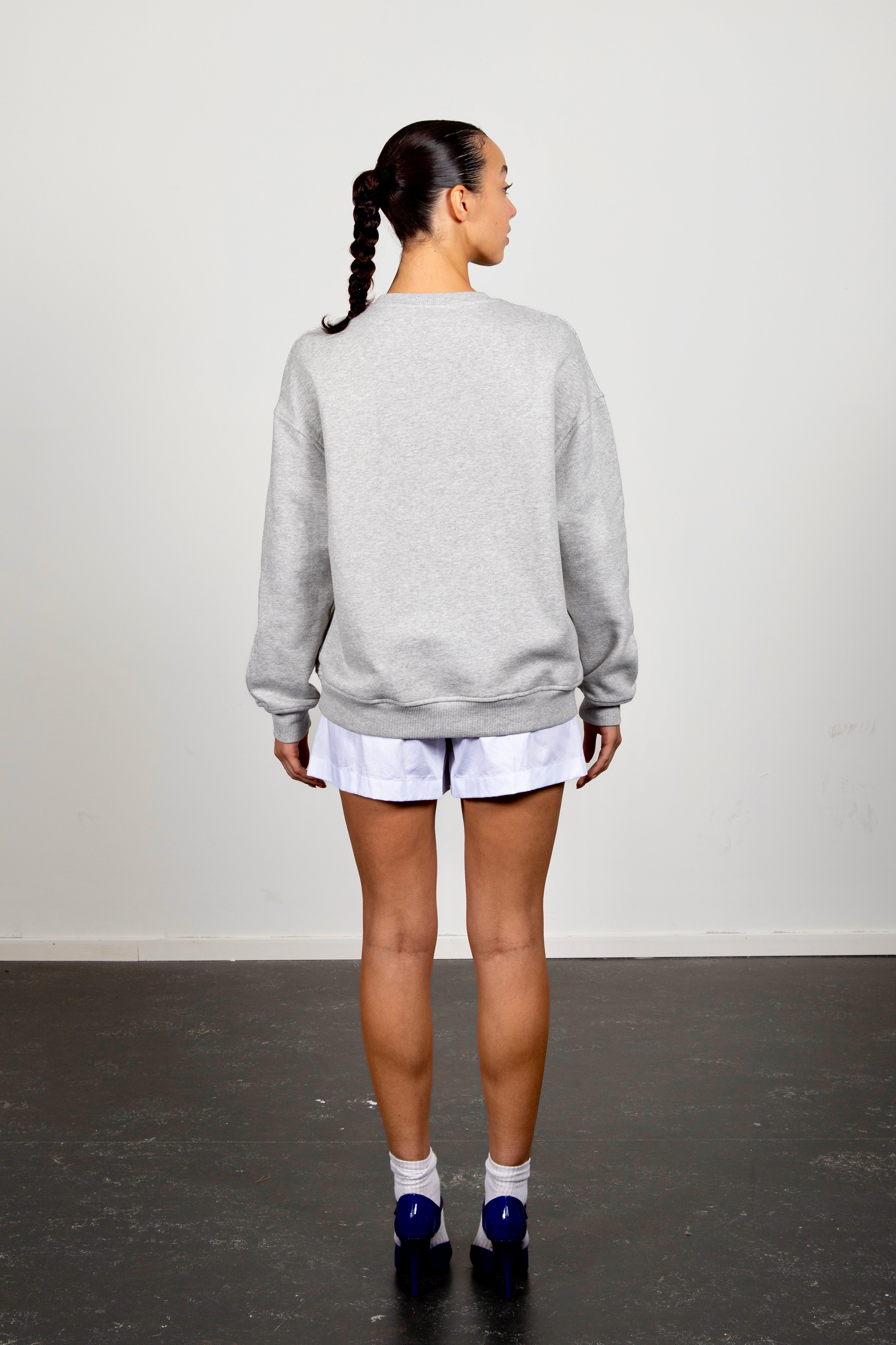Iris babe, honey sweatshirt grey marl