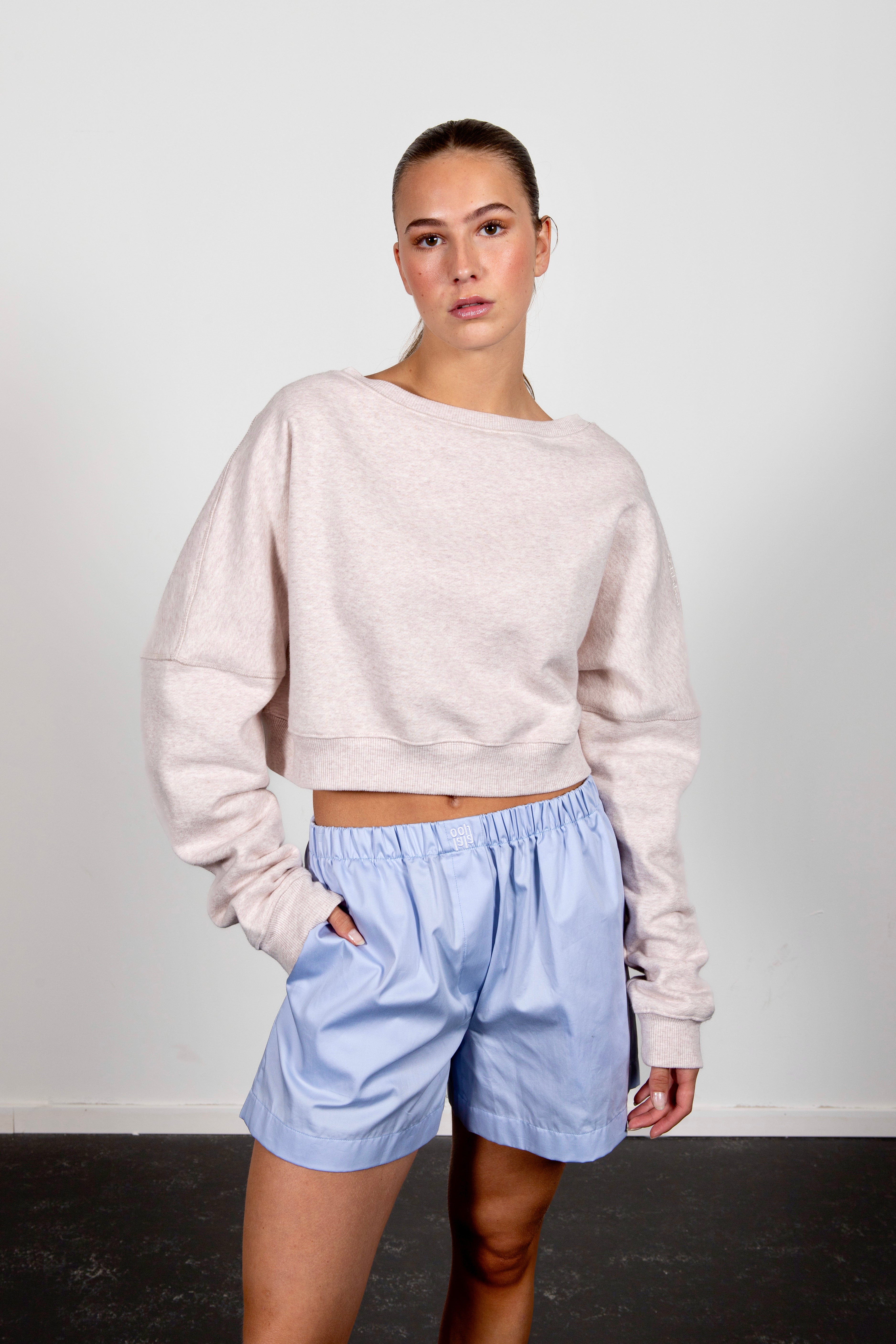 Liliya sweatshirt ice marl