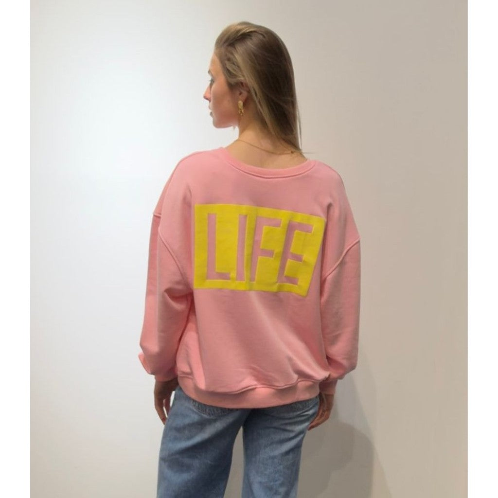 OOHLALA amsterdam Dawn LIFE Sweater Sweaters PINK