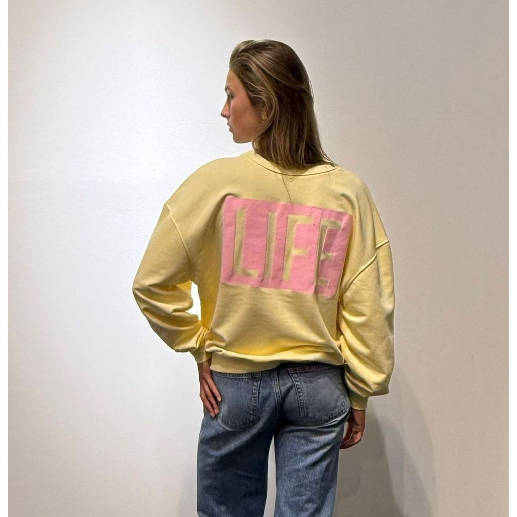 OOHLALA amsterdam Dawn LIFE Sweater Sweaters YELLOW