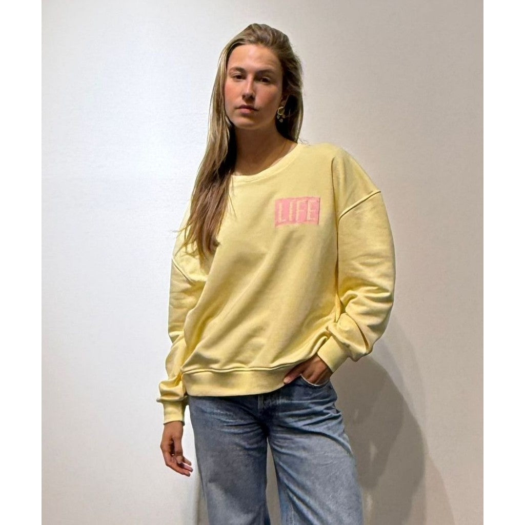 OOHLALA amsterdam Dawn LIFE Sweater Sweaters YELLOW