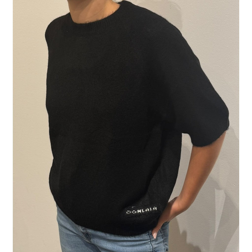 OOHLALA amsterdam Elsie Knitwear Top Tops BLACK