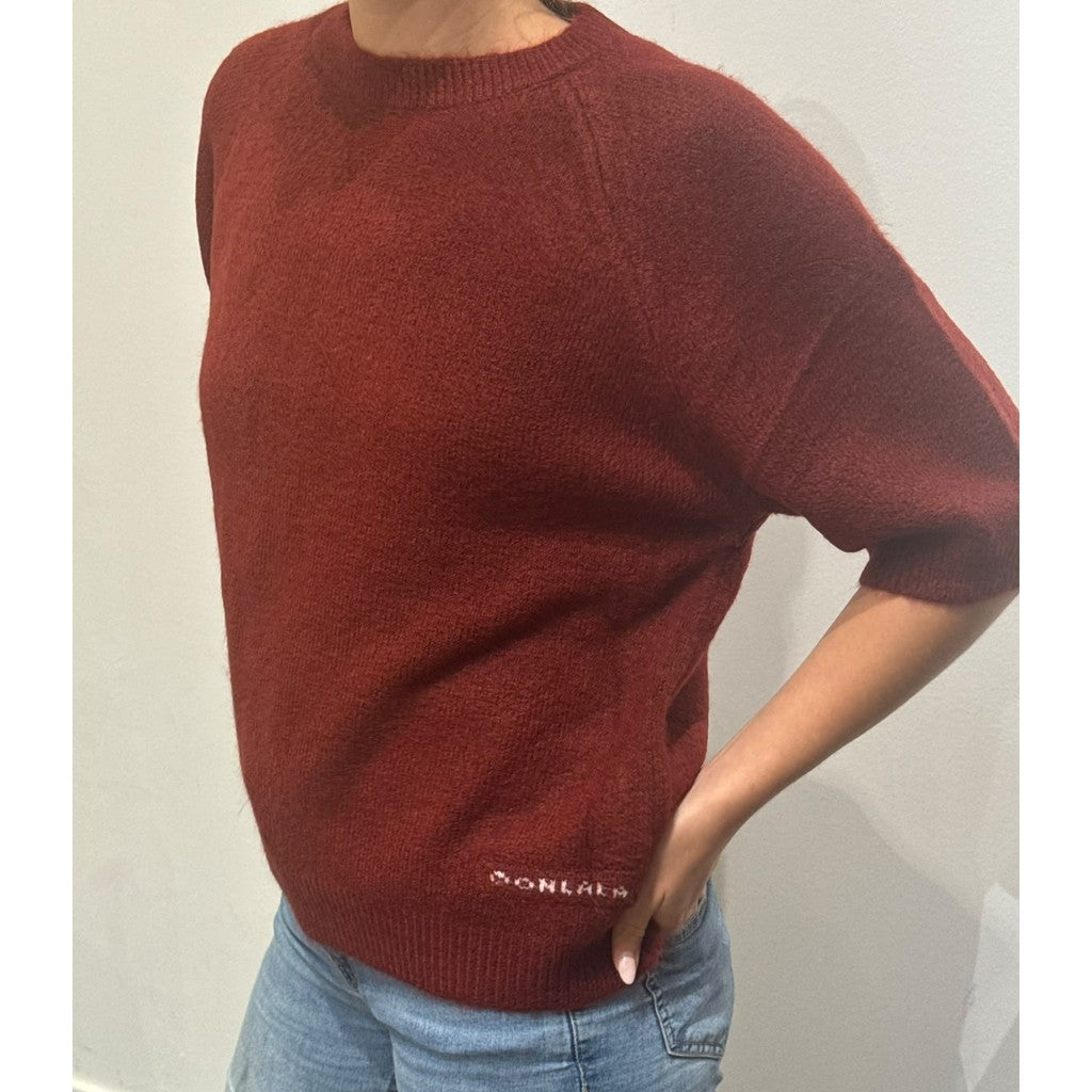 OOHLALA amsterdam Elsie Knitwear Top Tops BURGUNDY