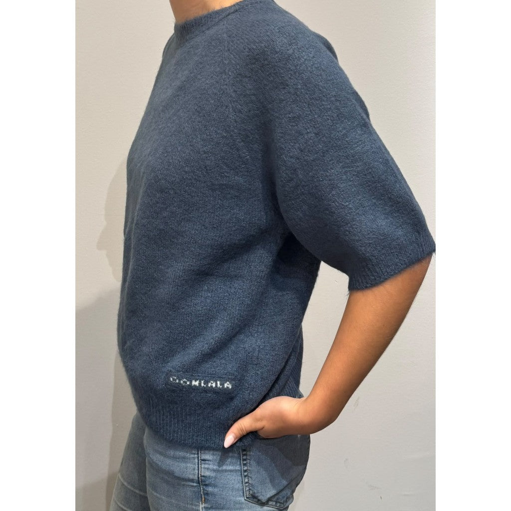OOHLALA amsterdam Elsie Knitwear Top Tops CHARCOAL