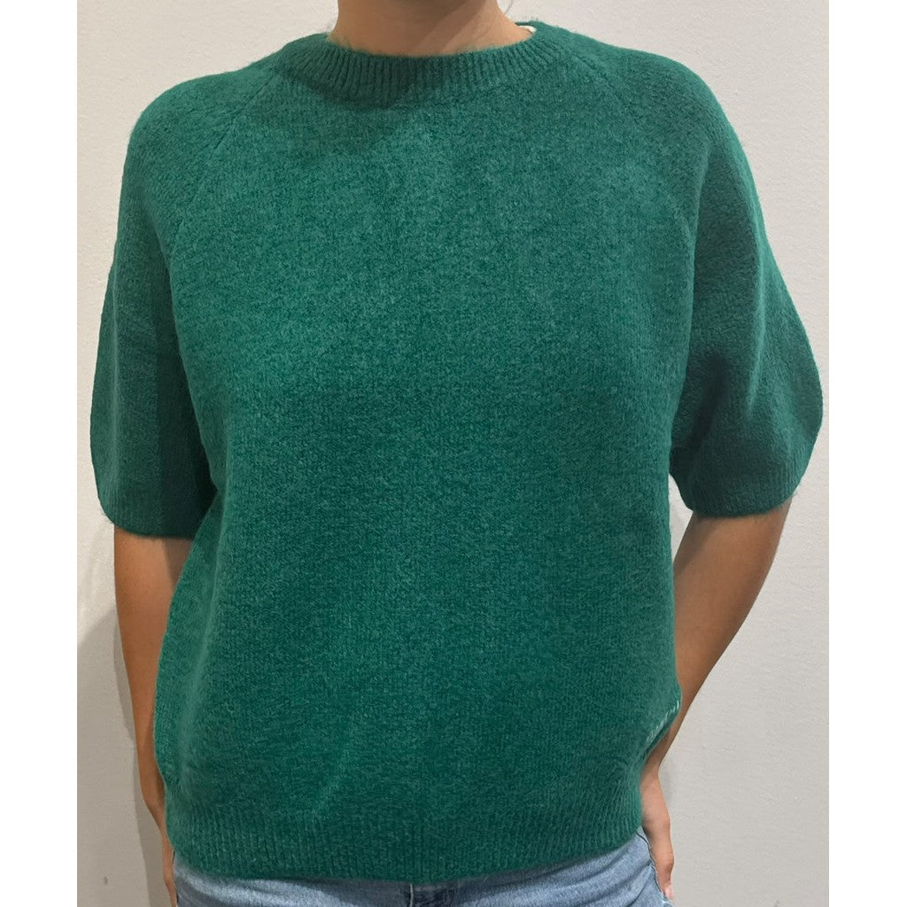 OOHLALA amsterdam Elsie Knitwear Top Tops EMERALD