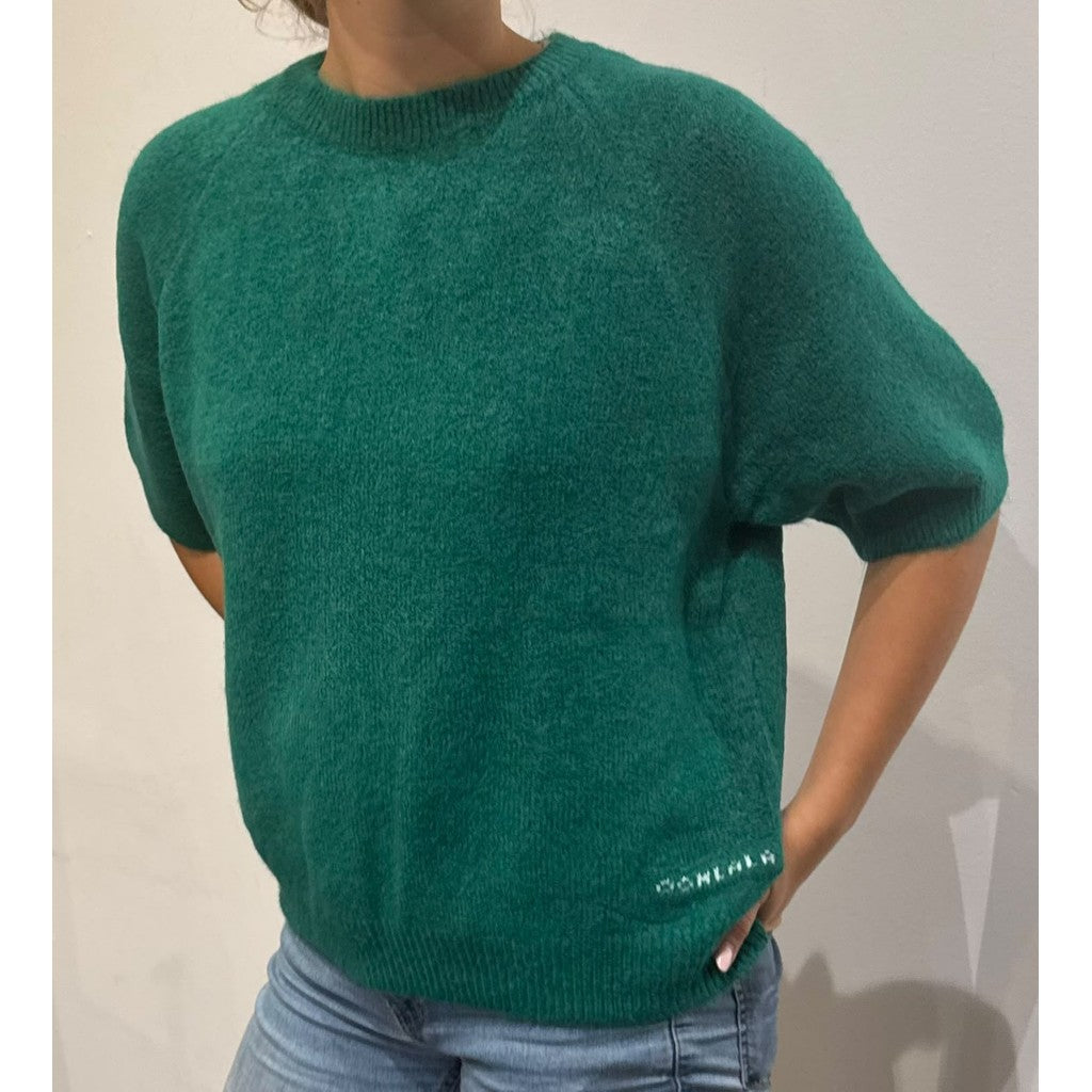 OOHLALA amsterdam Elsie Knitwear Top Tops EMERALD