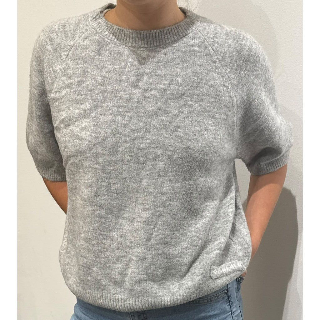 OOHLALA amsterdam Elsie Knitwear Top Tops GREY