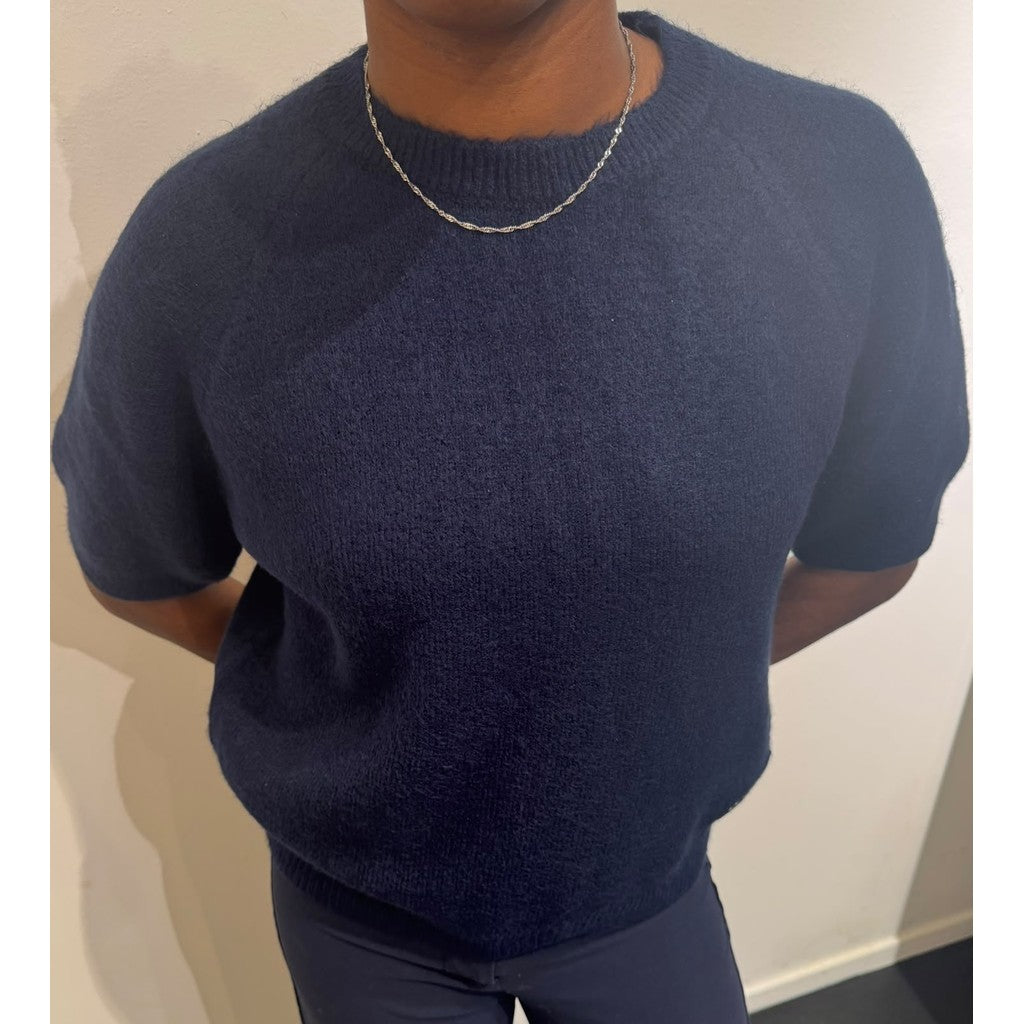 OOHLALA amsterdam Elsie Knitwear Top Tops NAVY BLUE