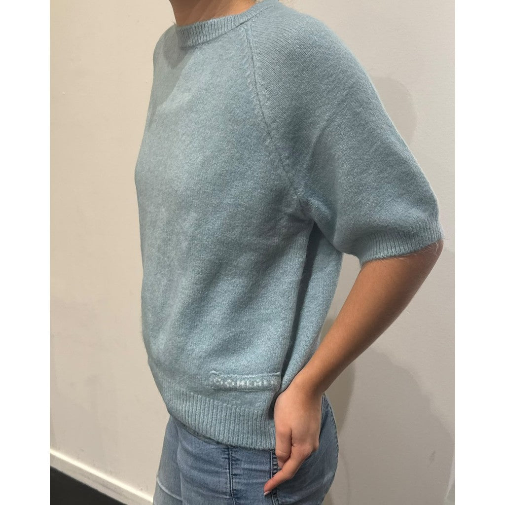 OOHLALA amsterdam Elsie Knitwear Top Tops TEAL