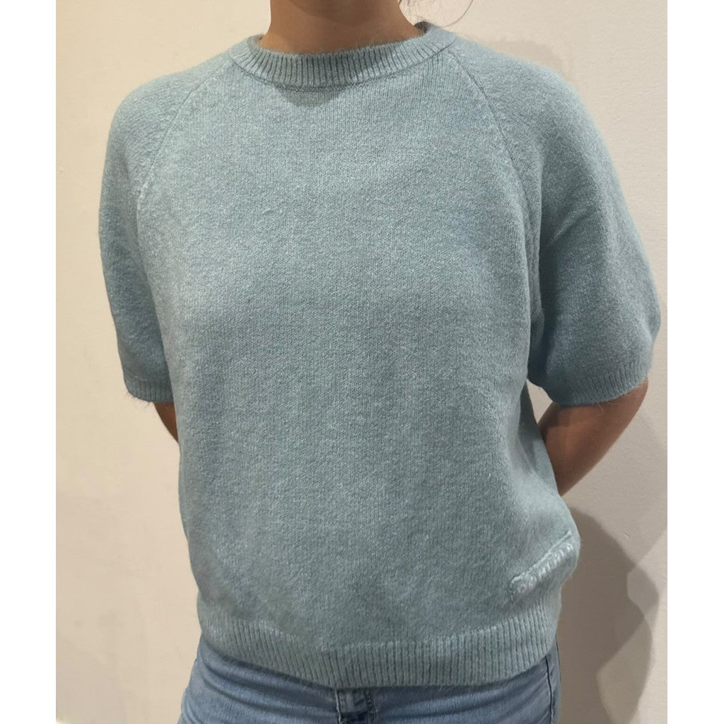 OOHLALA amsterdam Elsie Knitwear Top Tops TEAL