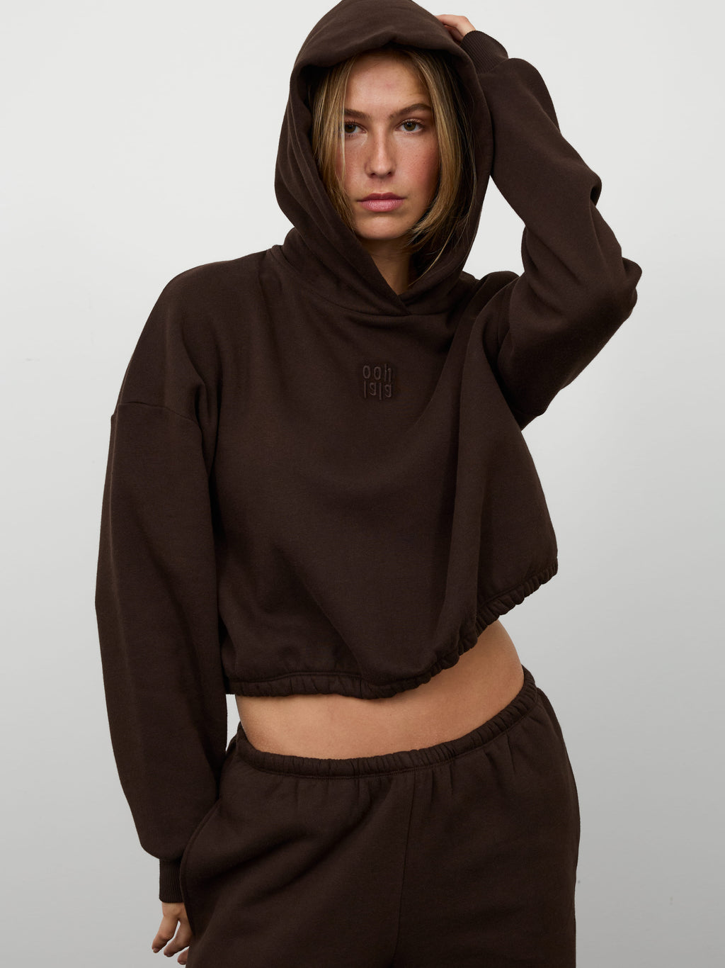 OOHLALA amsterdam Jade Hoodie Hoodies BROWN