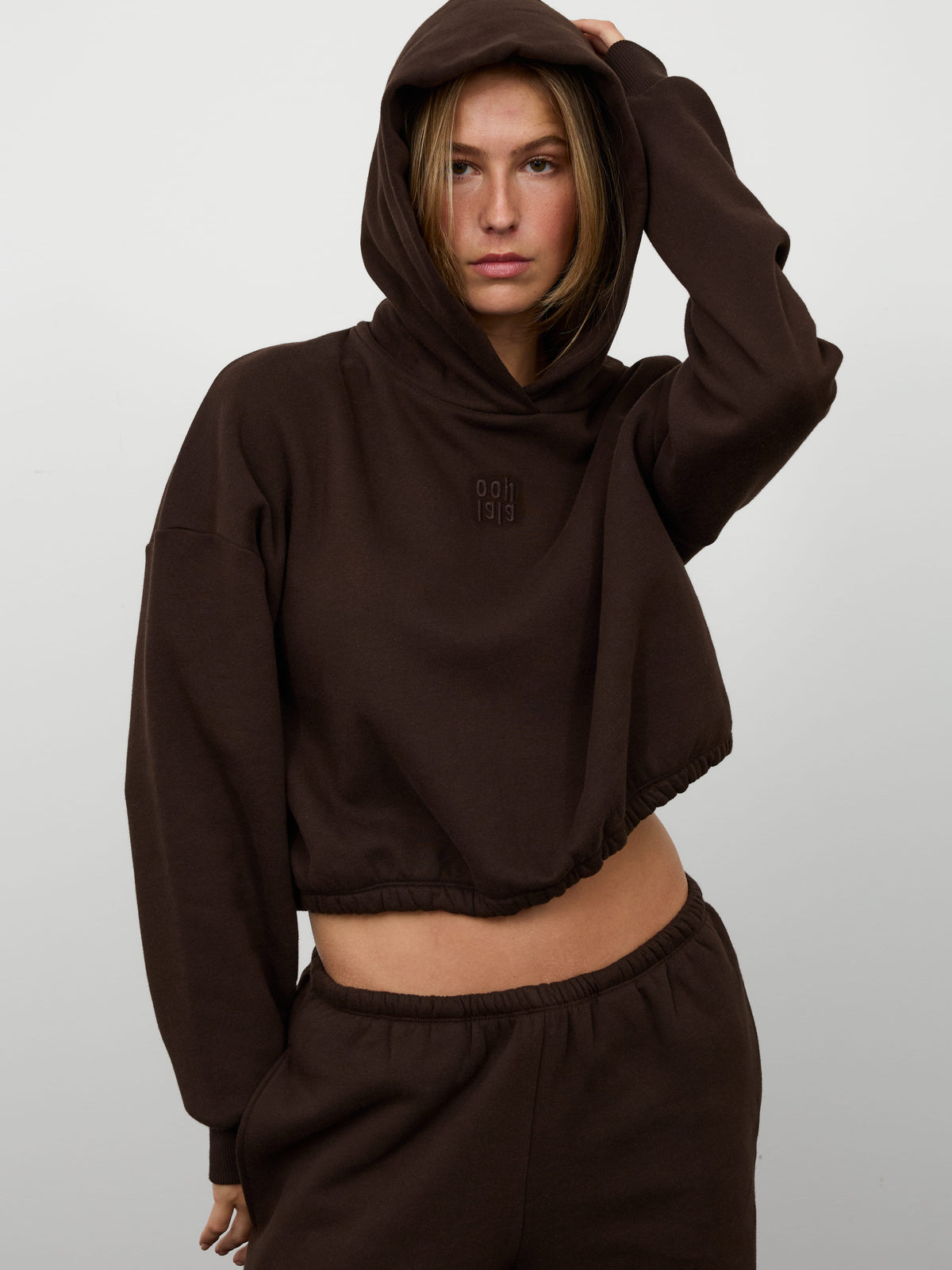 OOHLALA amsterdam Jade Hoodie Hoodies BROWN