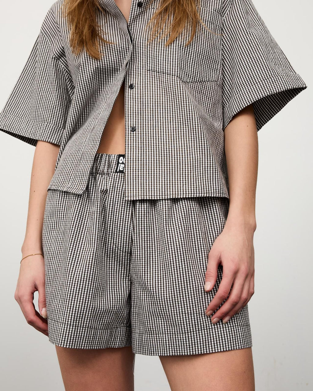 OOHLALA amsterdam Lou Boxers Shorts BLACK/WHITE