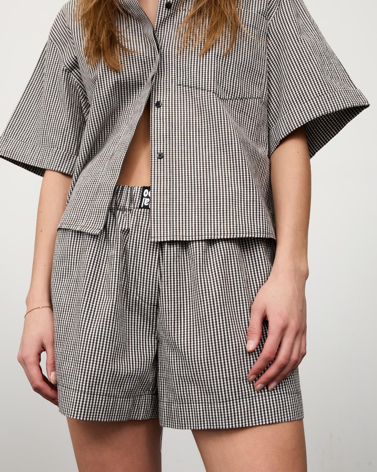 OOHLALA amsterdam Lou Boxers Shorts BLACK/WHITE