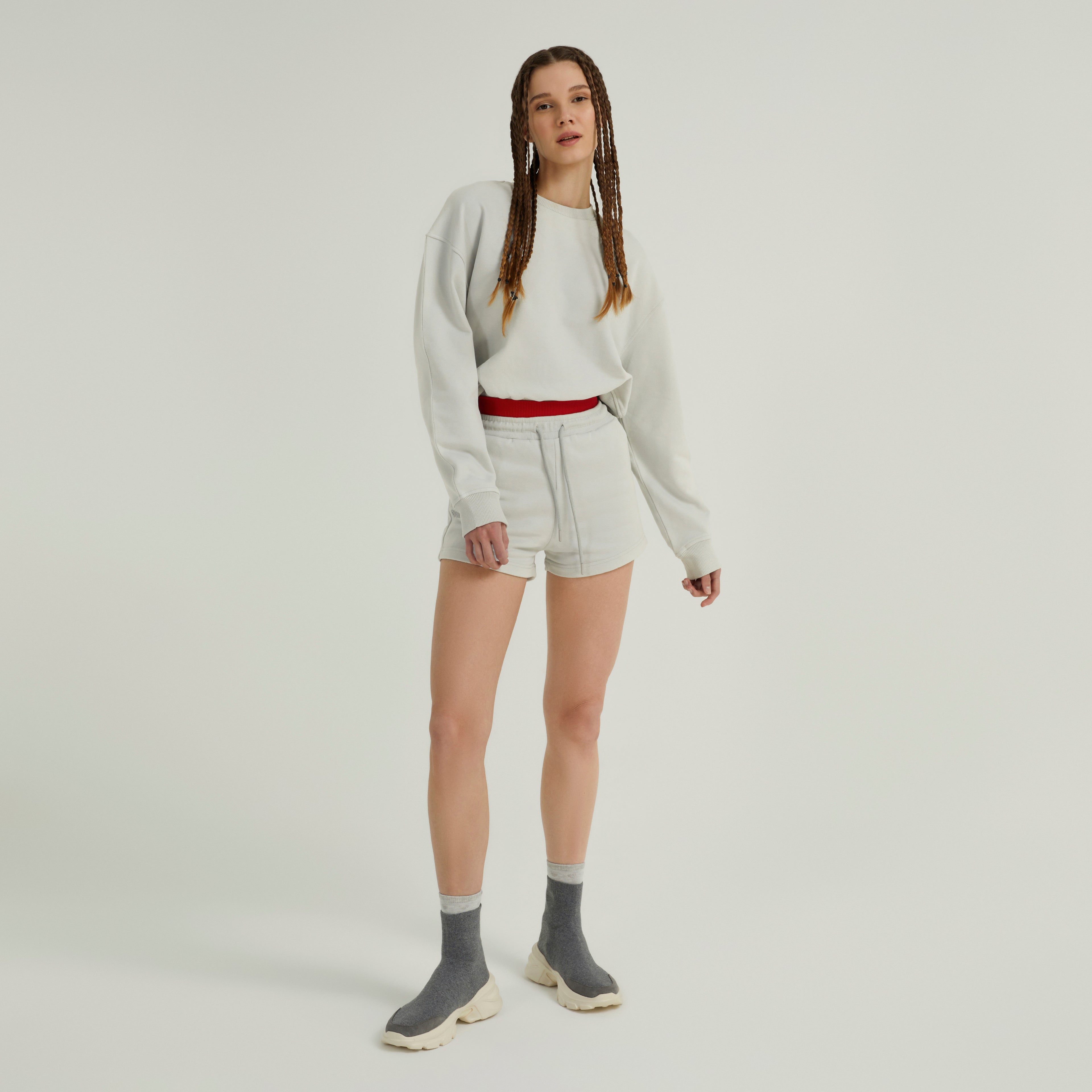 Freya Sweatshirt Silver Grey