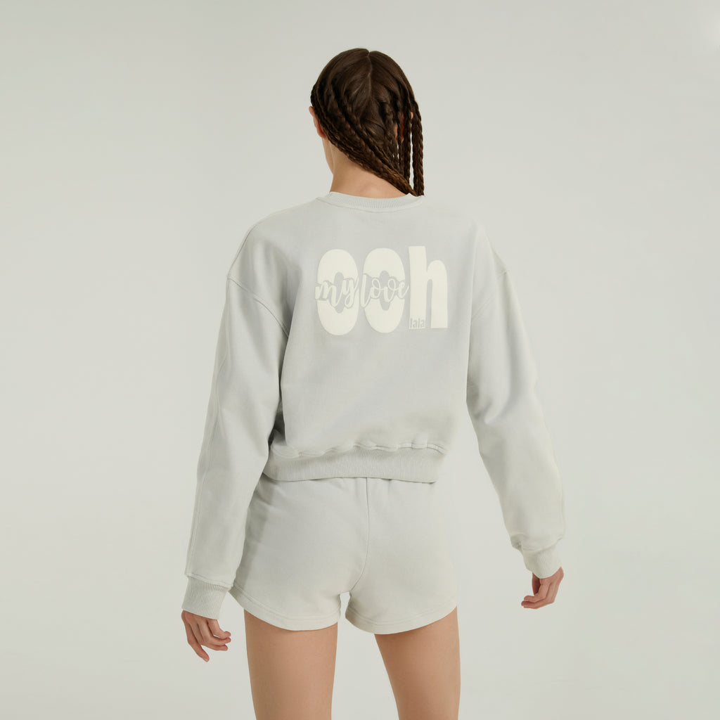 Freya Sweatshirt Silver Grey