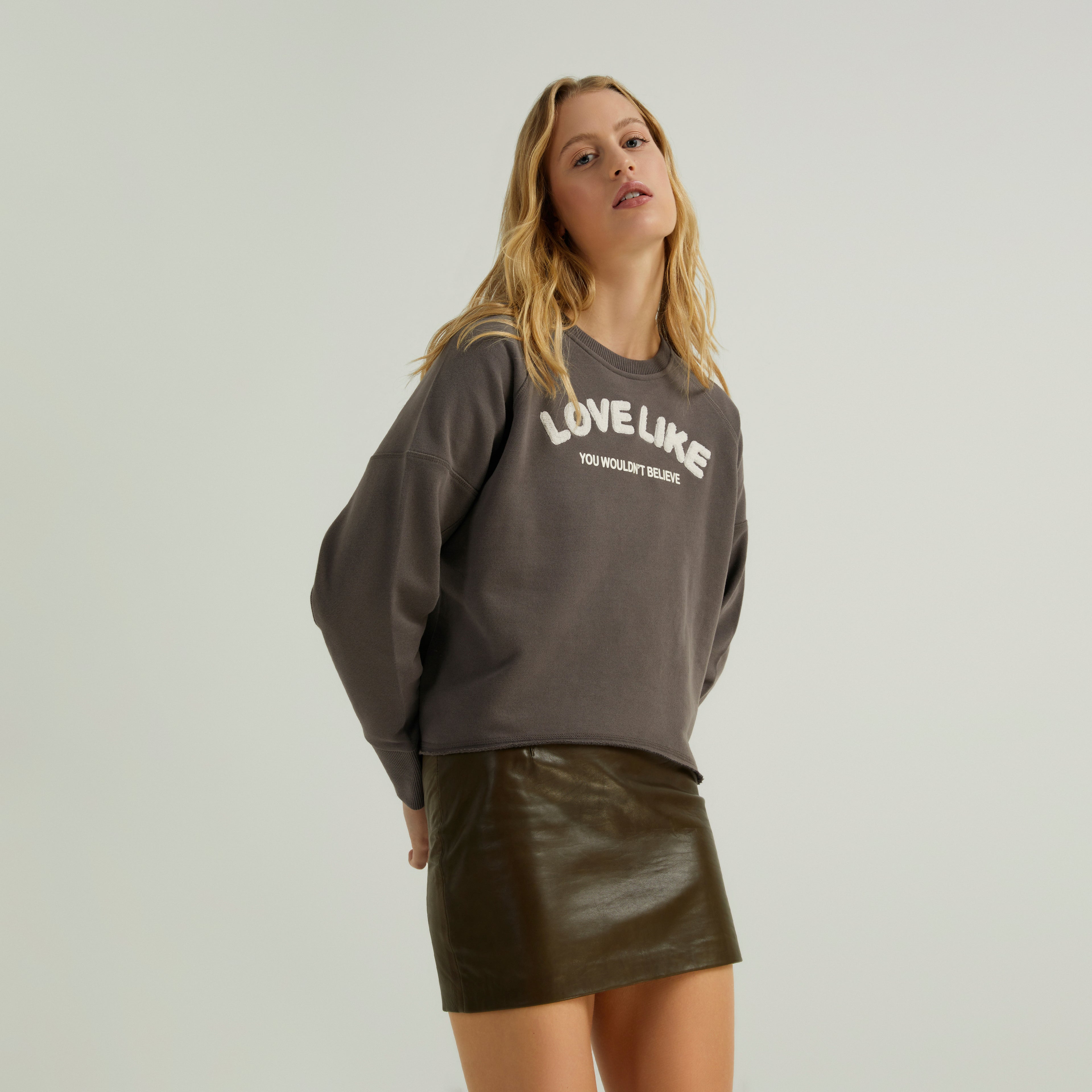 Lea sweatshirt Bold Graphite