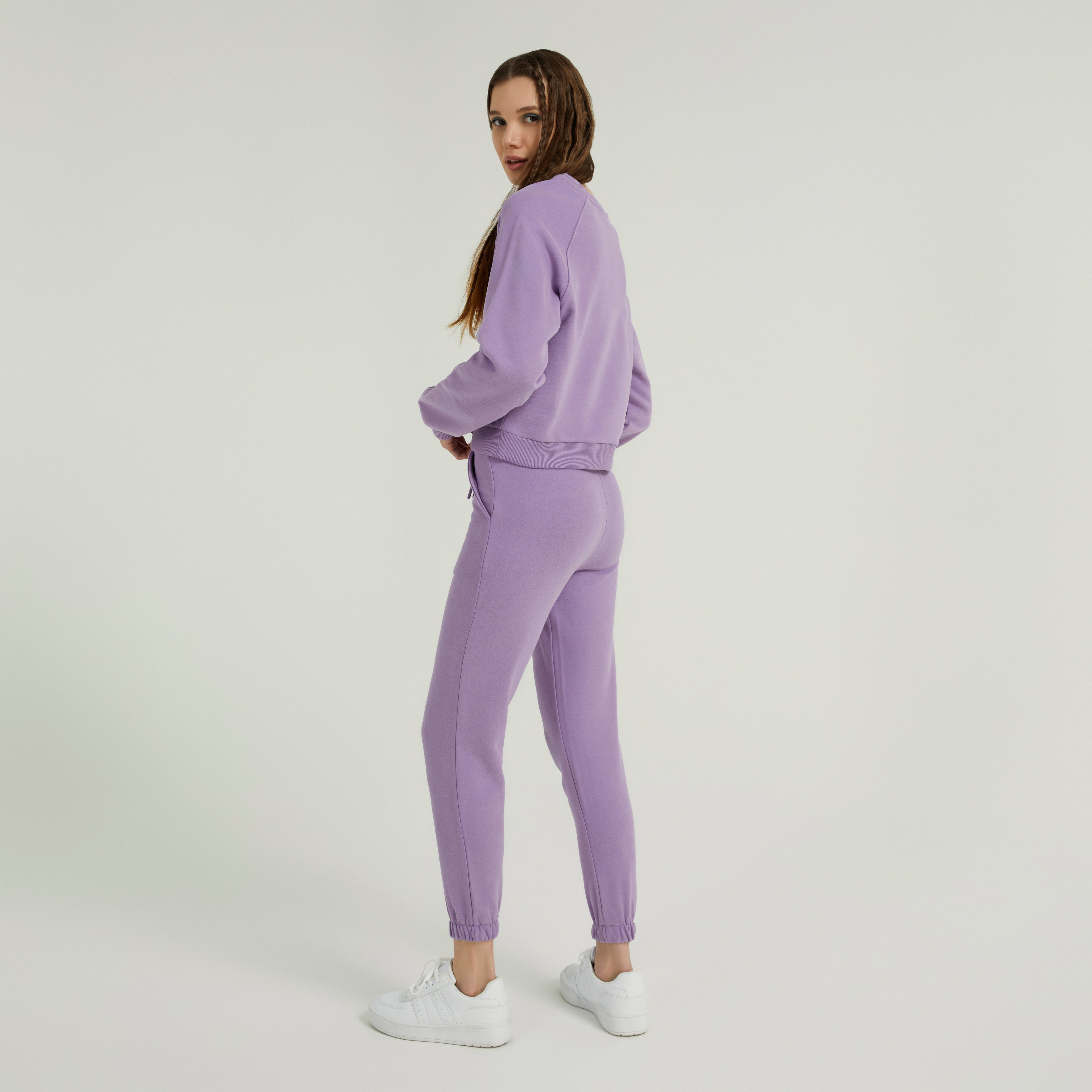 Tokyo Sweatshirt Chalk Violet