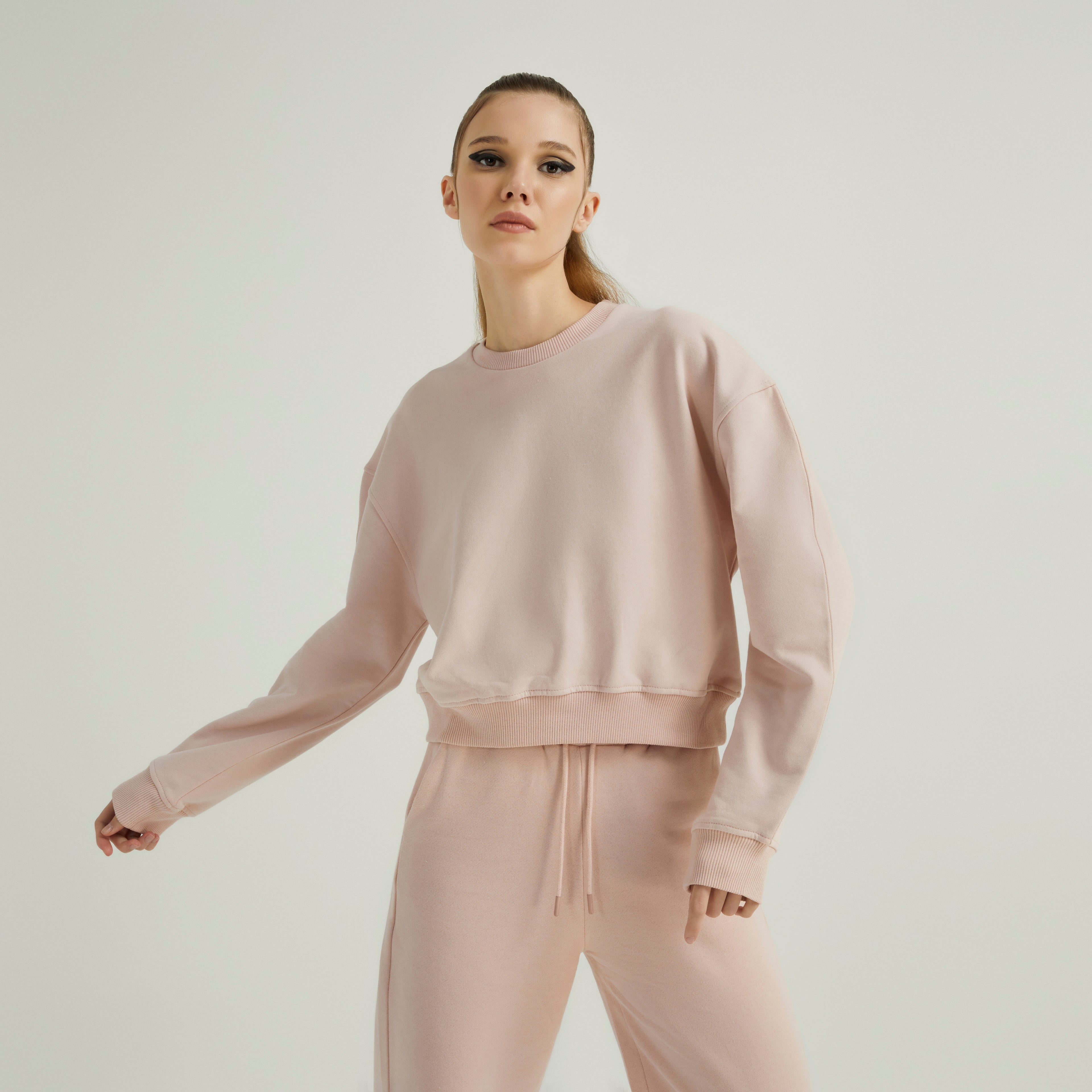 Freya Sweatshirt Pink Clay
