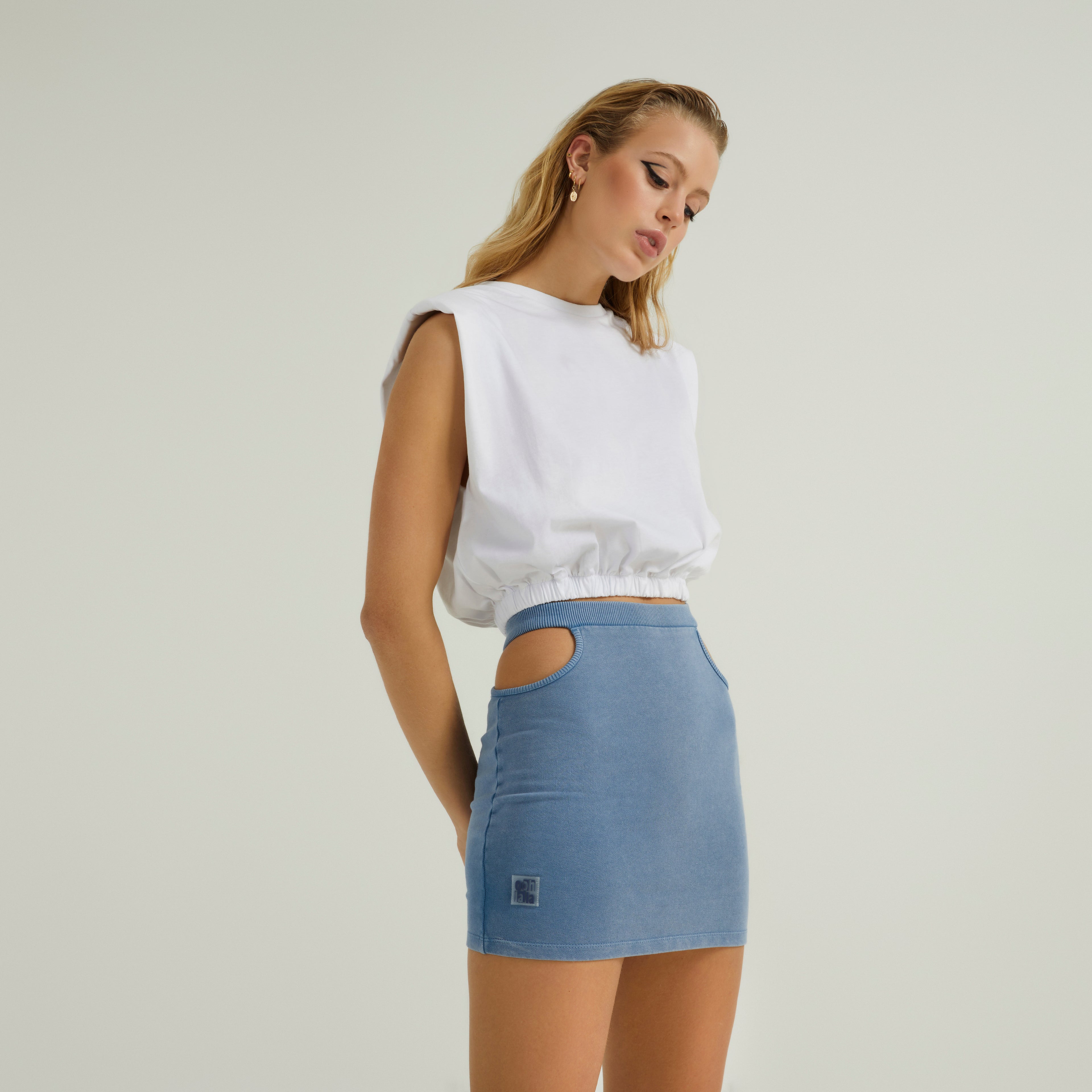 Sandy Skirt Atlantic Blue