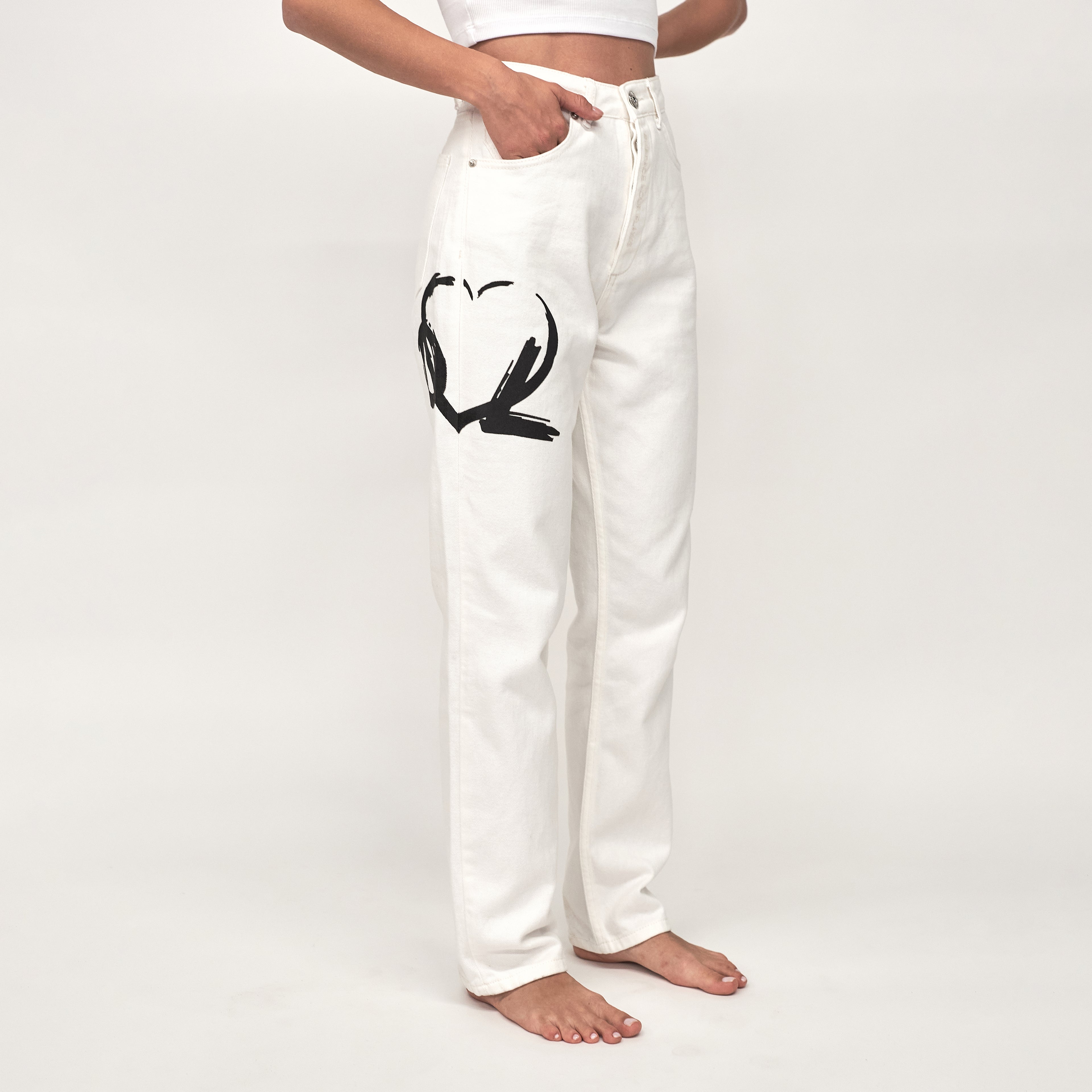 Debby Denim Straight Jeans