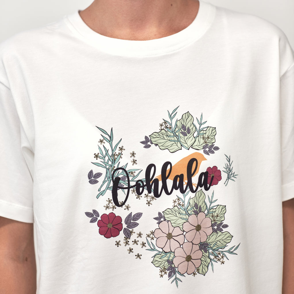 Lena Printed Love Tee