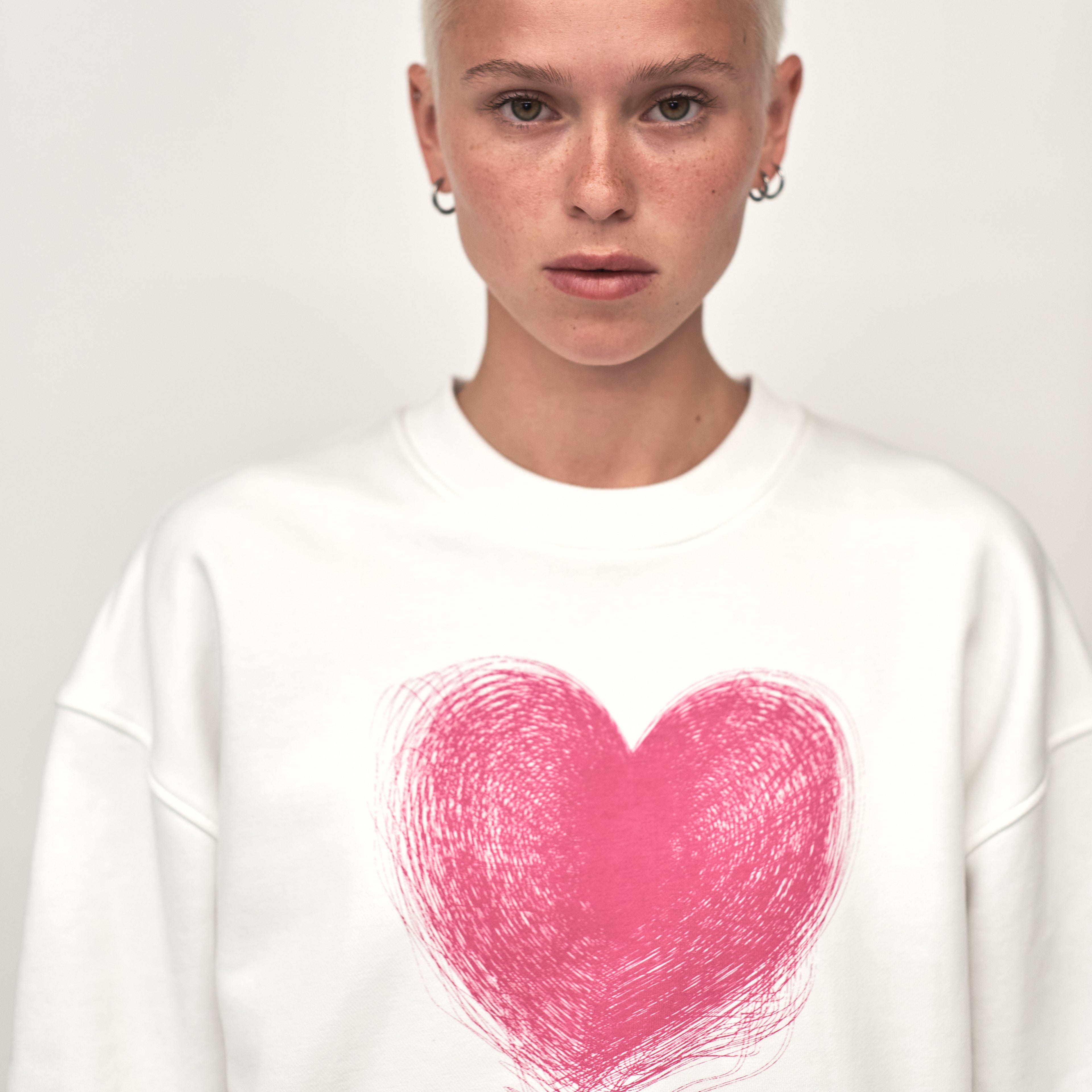 Freya Heart Sweatshirt